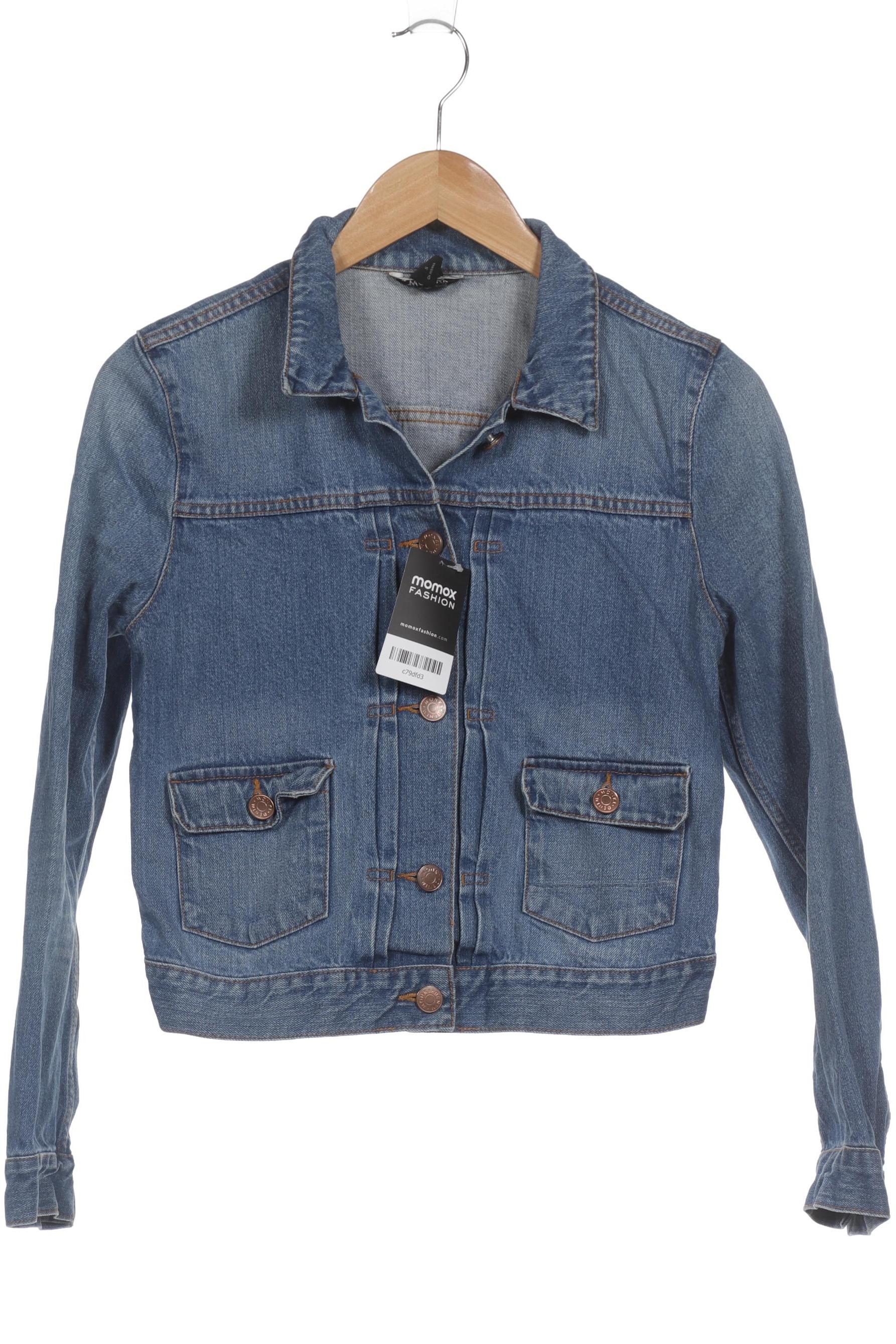

Monki Damen Jacke, blau, Gr. 36