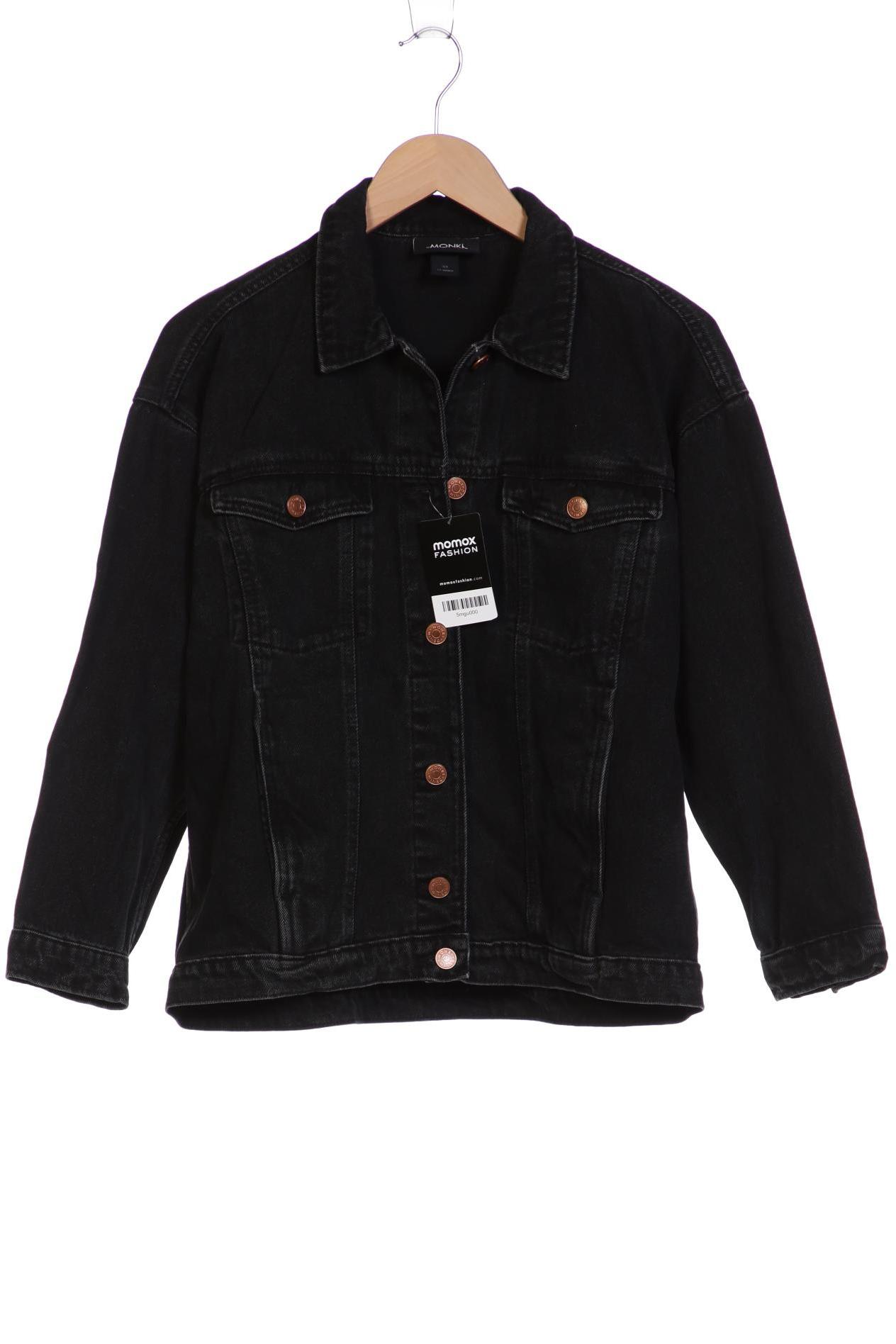 

Monki Damen Jacke, schwarz, Gr. 34