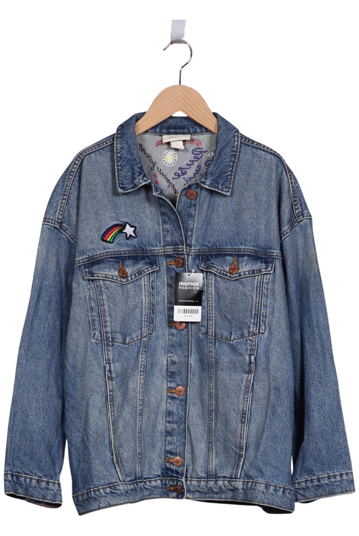 

Monki Damen Jacke, blau, Gr. 36