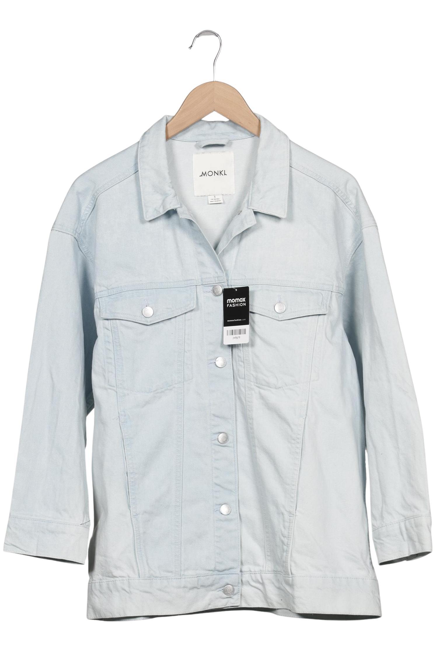 

Monki Damen Jacke, hellblau, Gr. 36