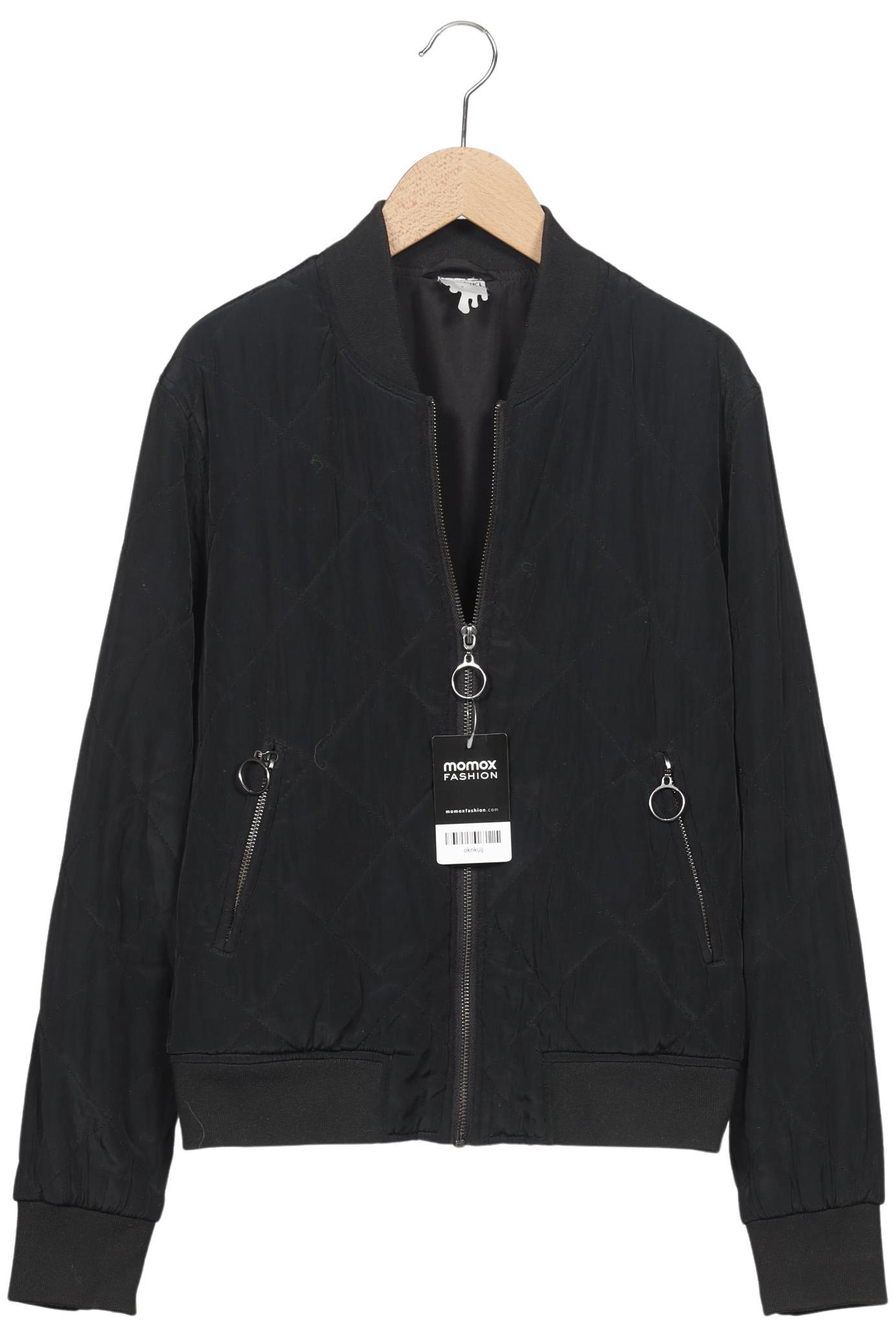 

Monki Damen Jacke, schwarz, Gr. 36