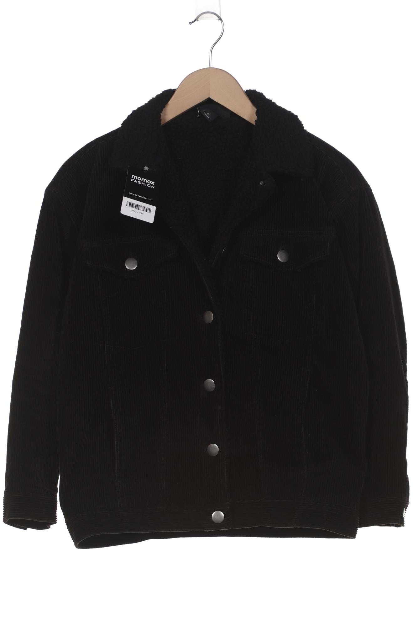 

Monki Damen Jacke, schwarz, Gr. 34