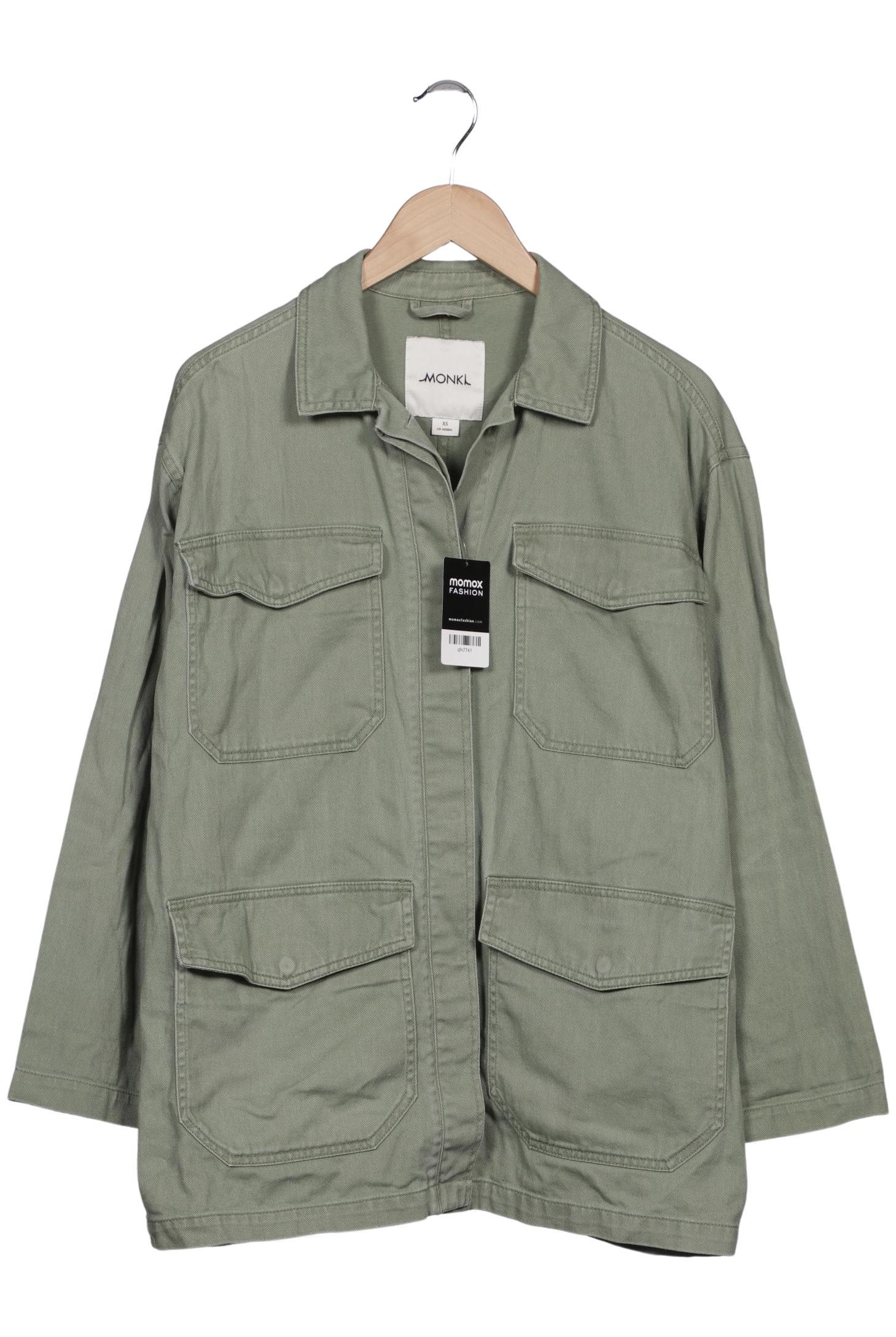 

Monki Damen Jacke, grün, Gr. 34