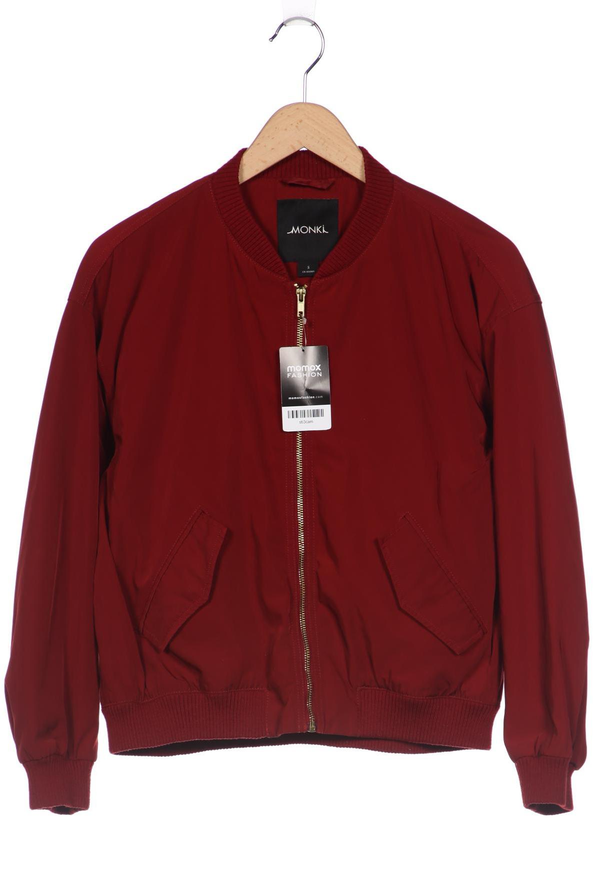 

MONKI Damen Jacke, bordeaux