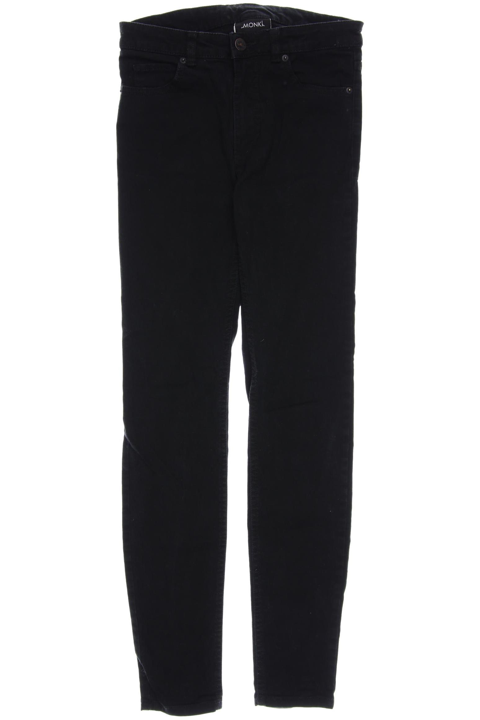 

MONKI Damen Jeans, schwarz