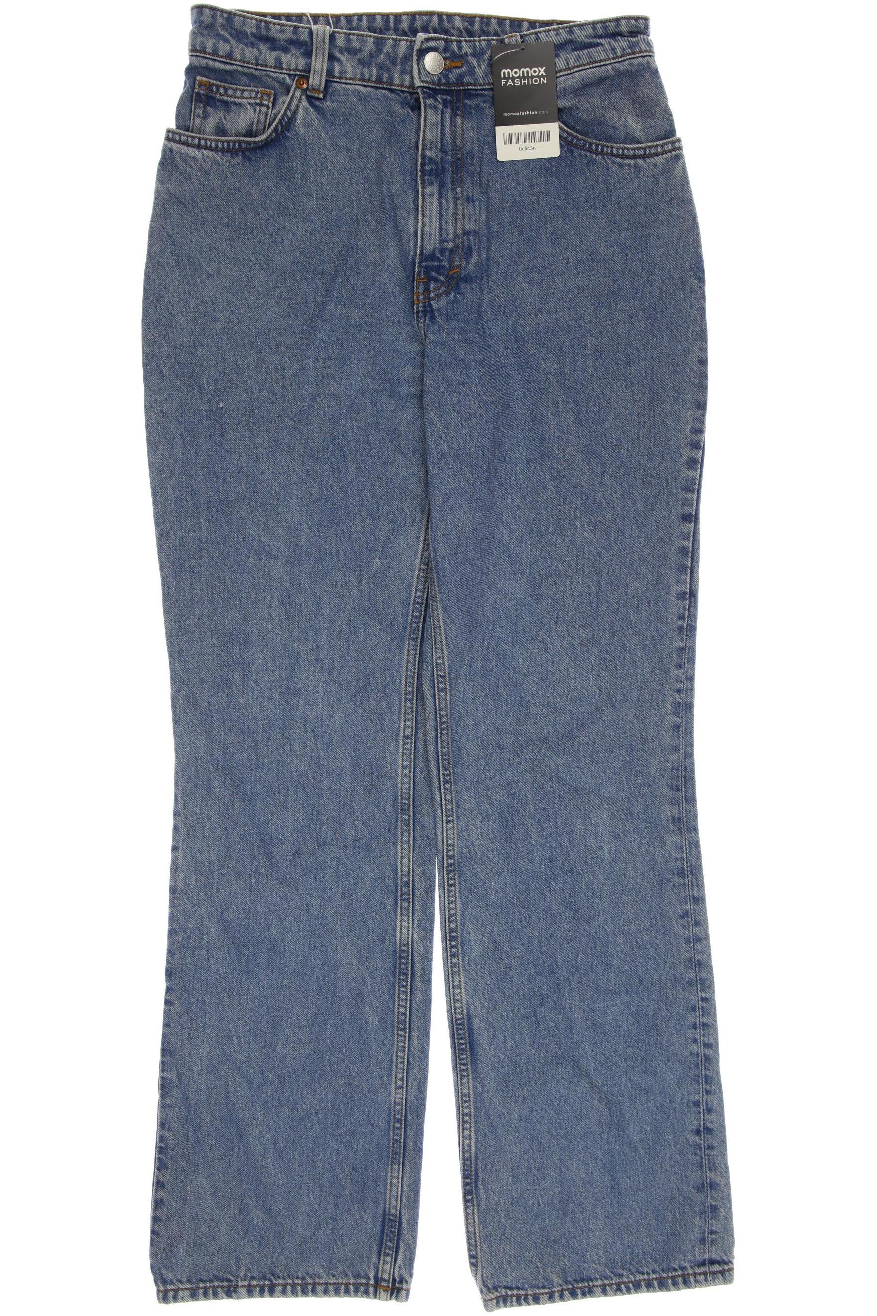 

MONKI Damen Jeans, blau