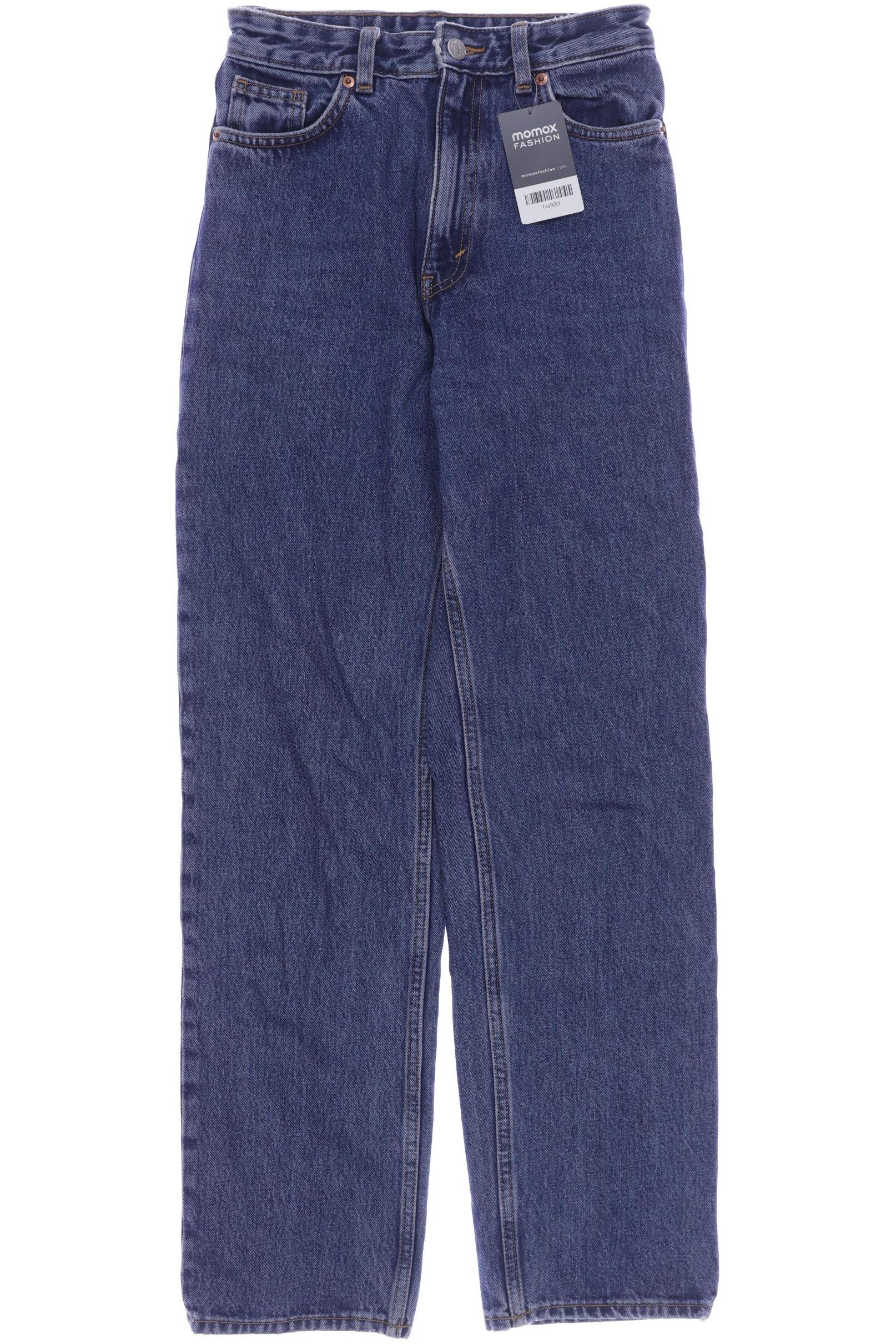 

MONKI Damen Jeans, blau