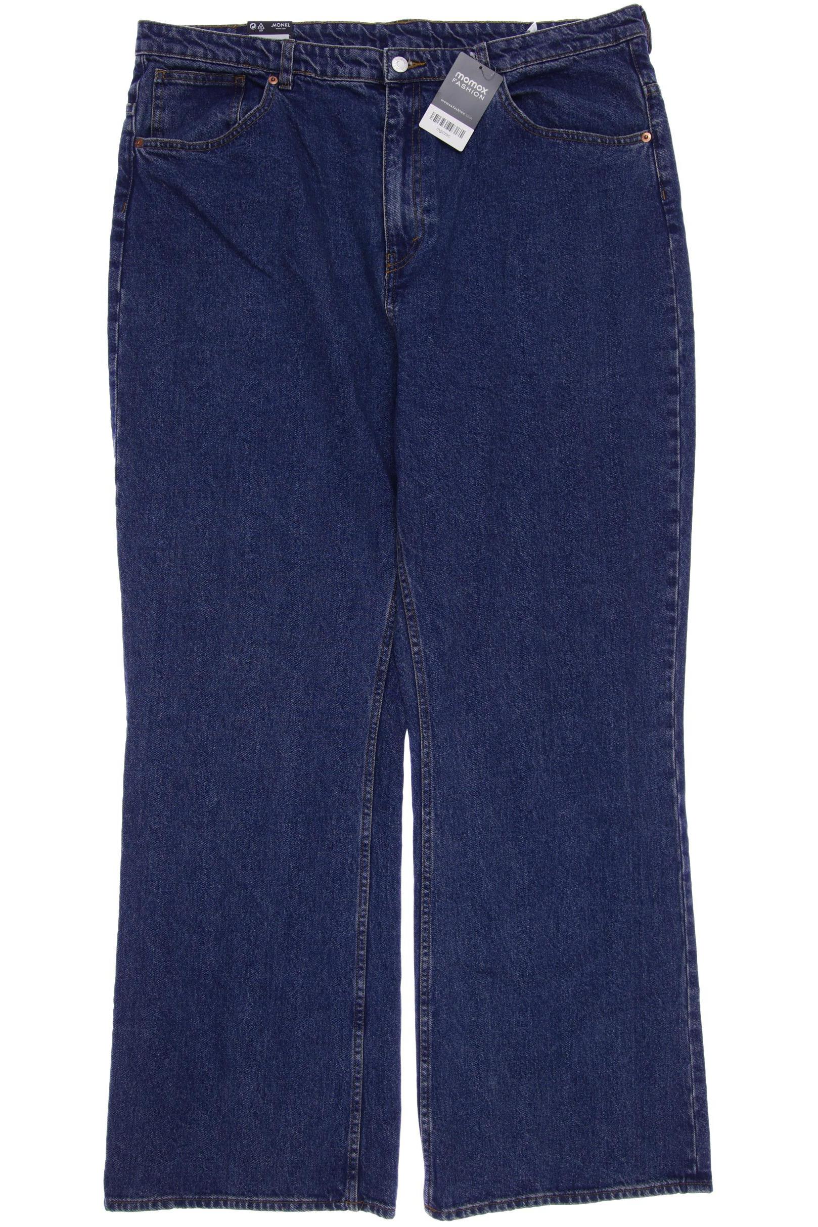 

MONKI Damen Jeans, blau