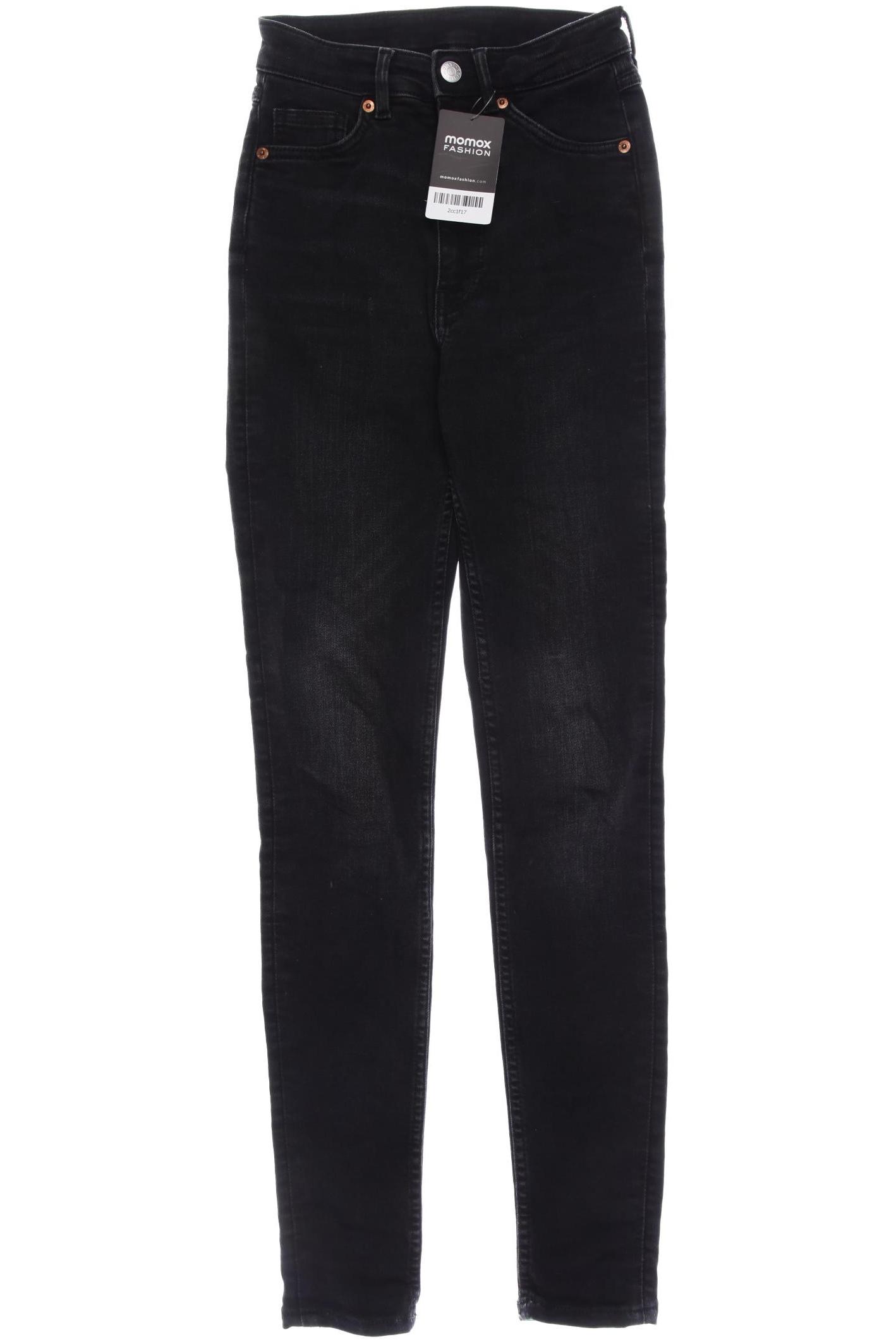 

MONKI Damen Jeans, schwarz