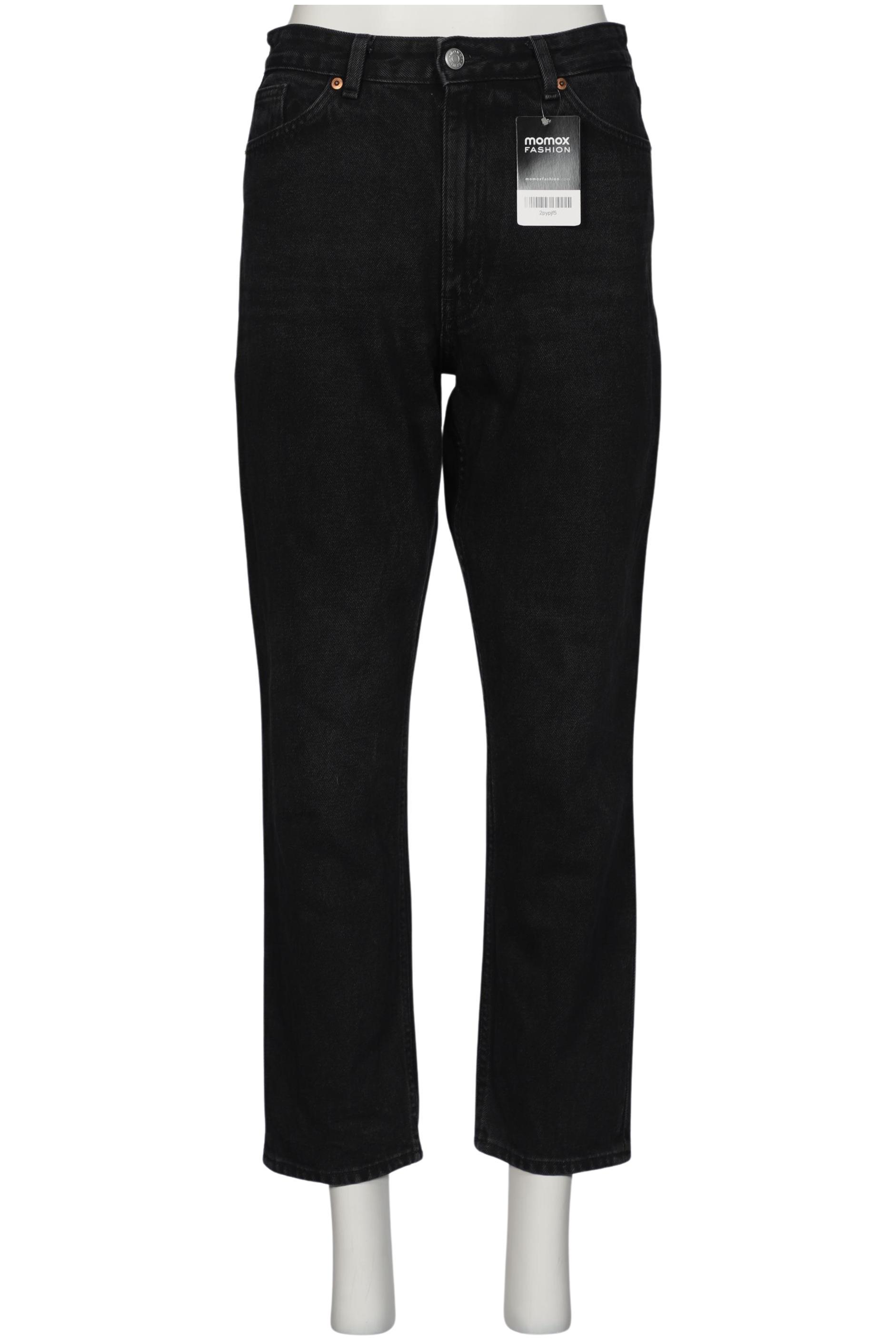 

Monki Damen Jeans, schwarz, Gr. 28