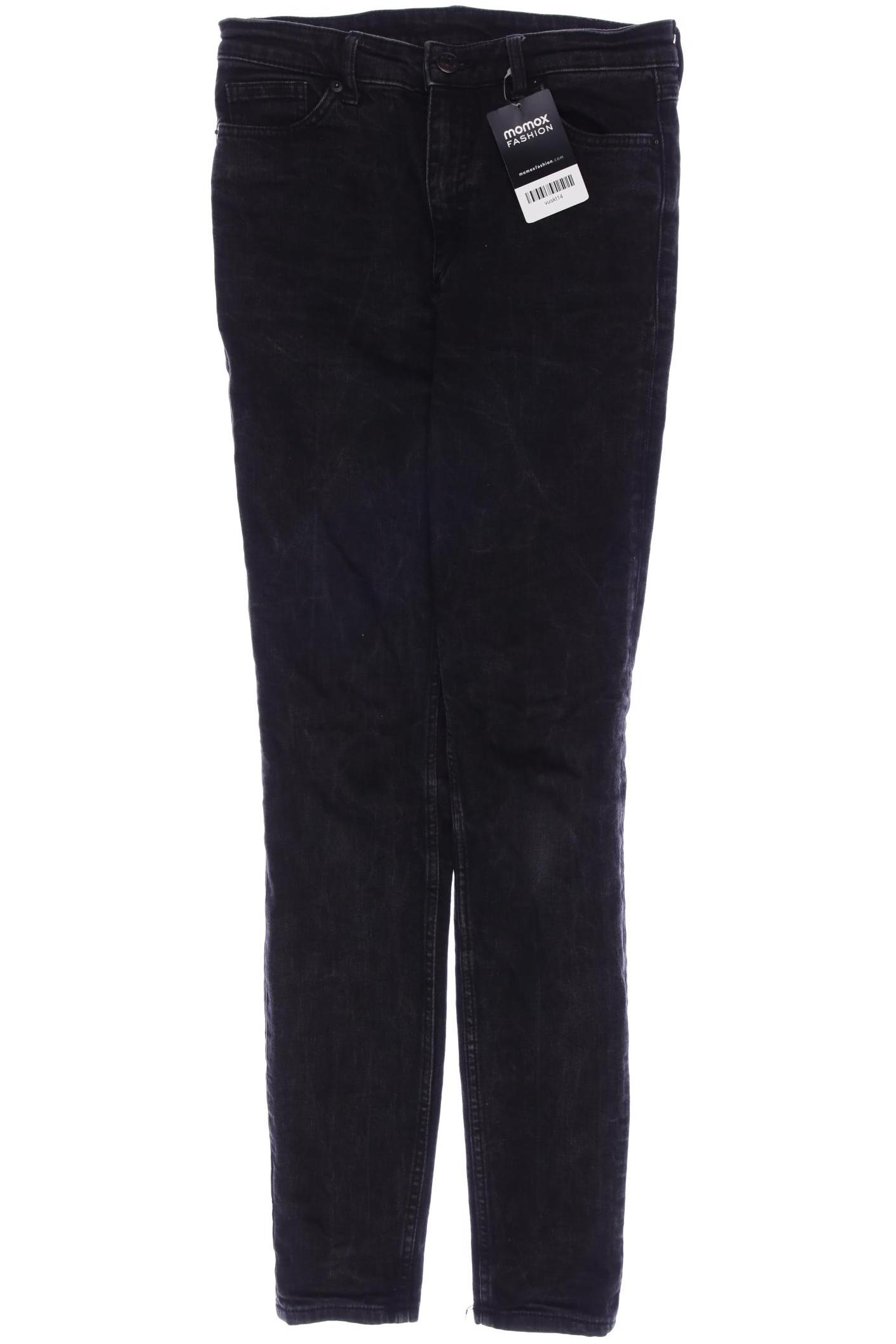 

Monki Damen Jeans, schwarz, Gr. 28