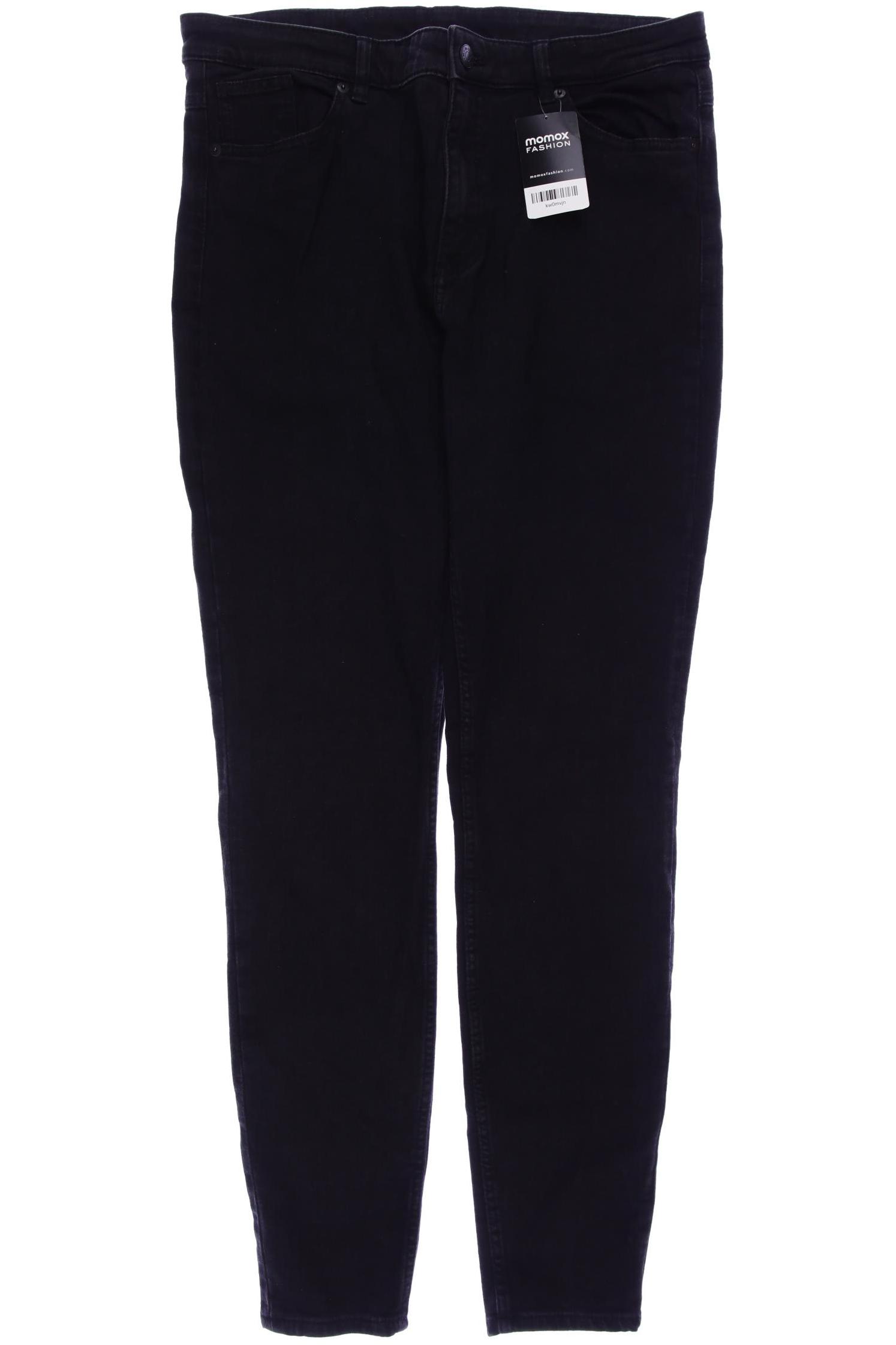 

Monki Damen Jeans, schwarz, Gr. 34