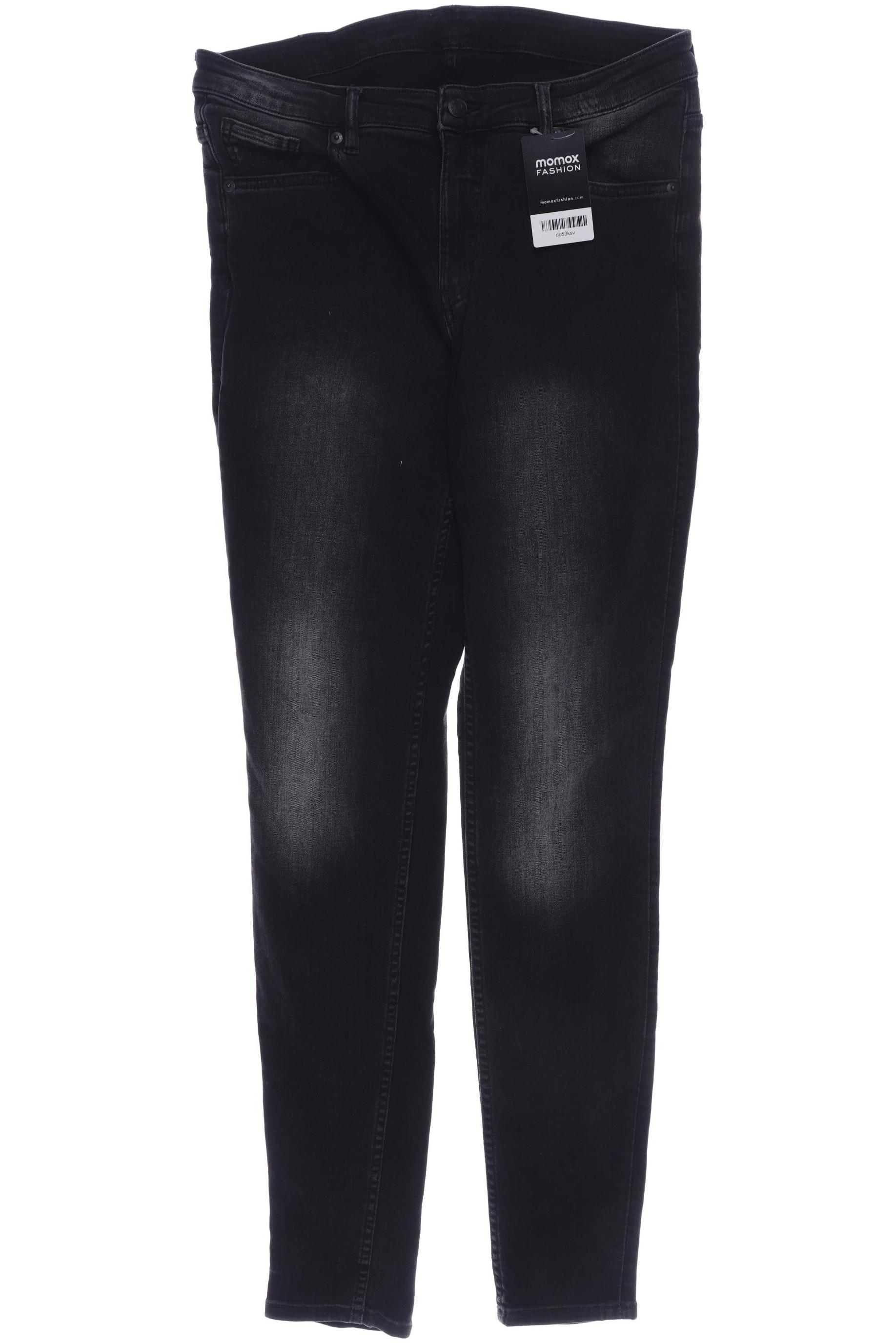 

MONKI Damen Jeans, schwarz