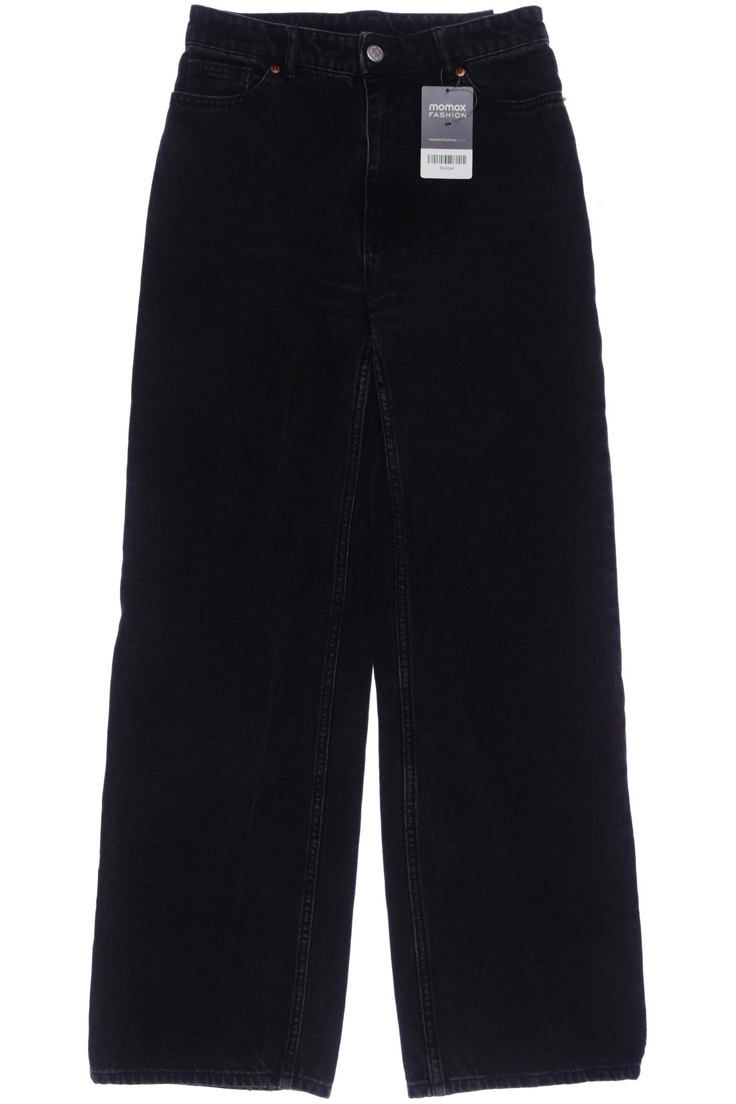 

Monki Damen Jeans, schwarz, Gr. 26