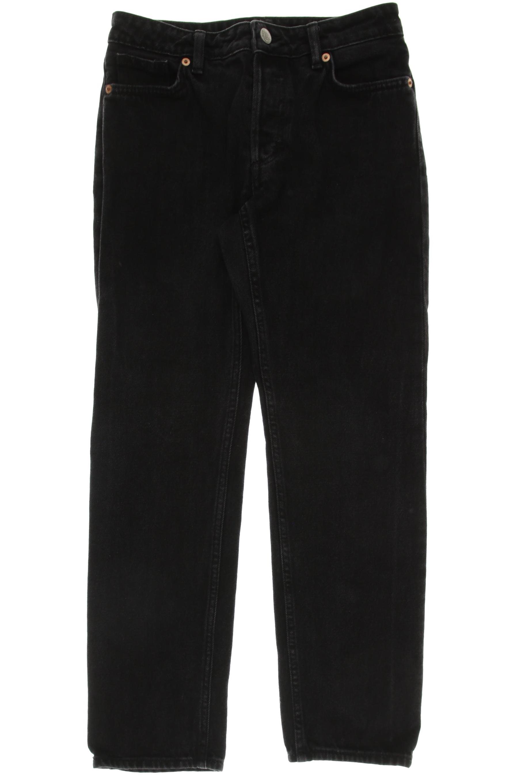 

Monki Damen Jeans, schwarz, Gr. 26