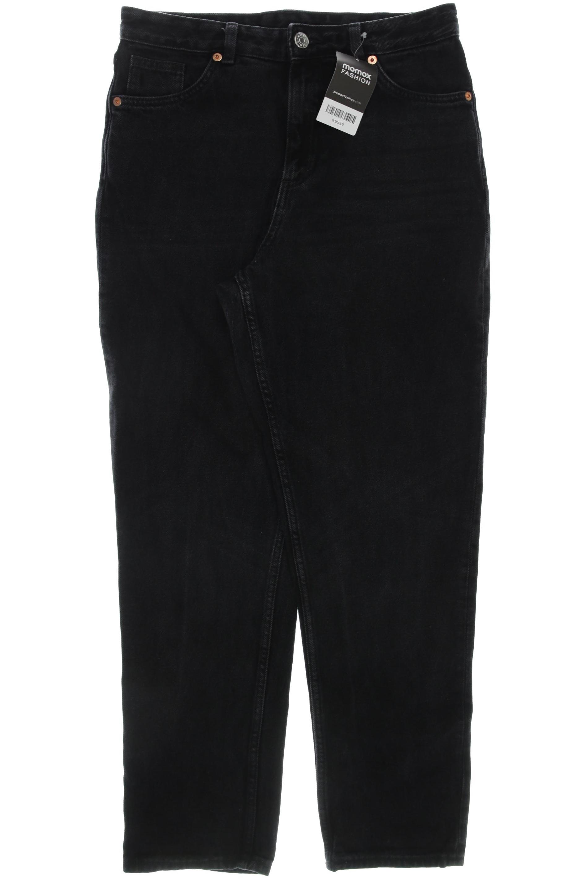 

Monki Damen Jeans, schwarz, Gr. 28