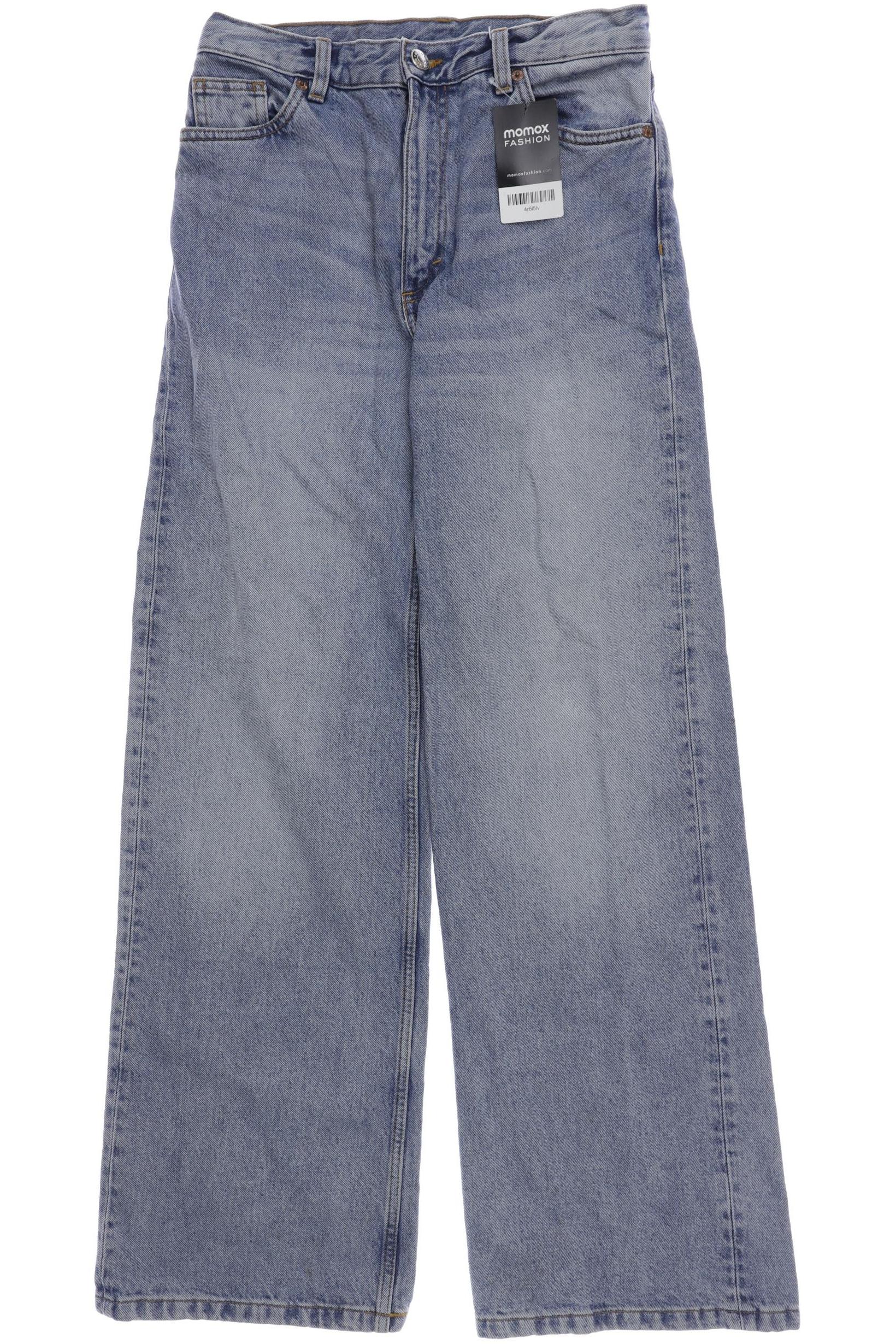 

MONKI Damen Jeans, blau