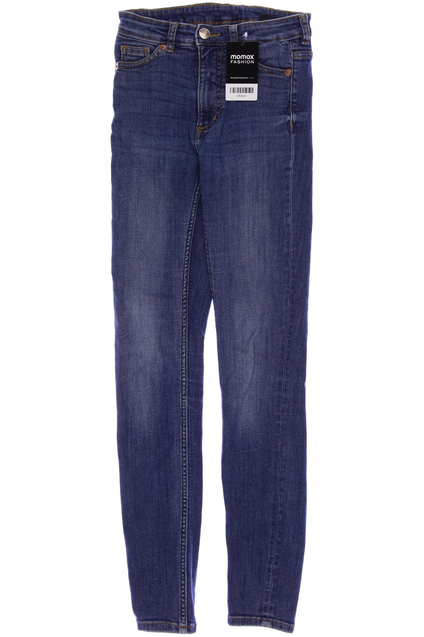 

MONKI Damen Jeans, blau