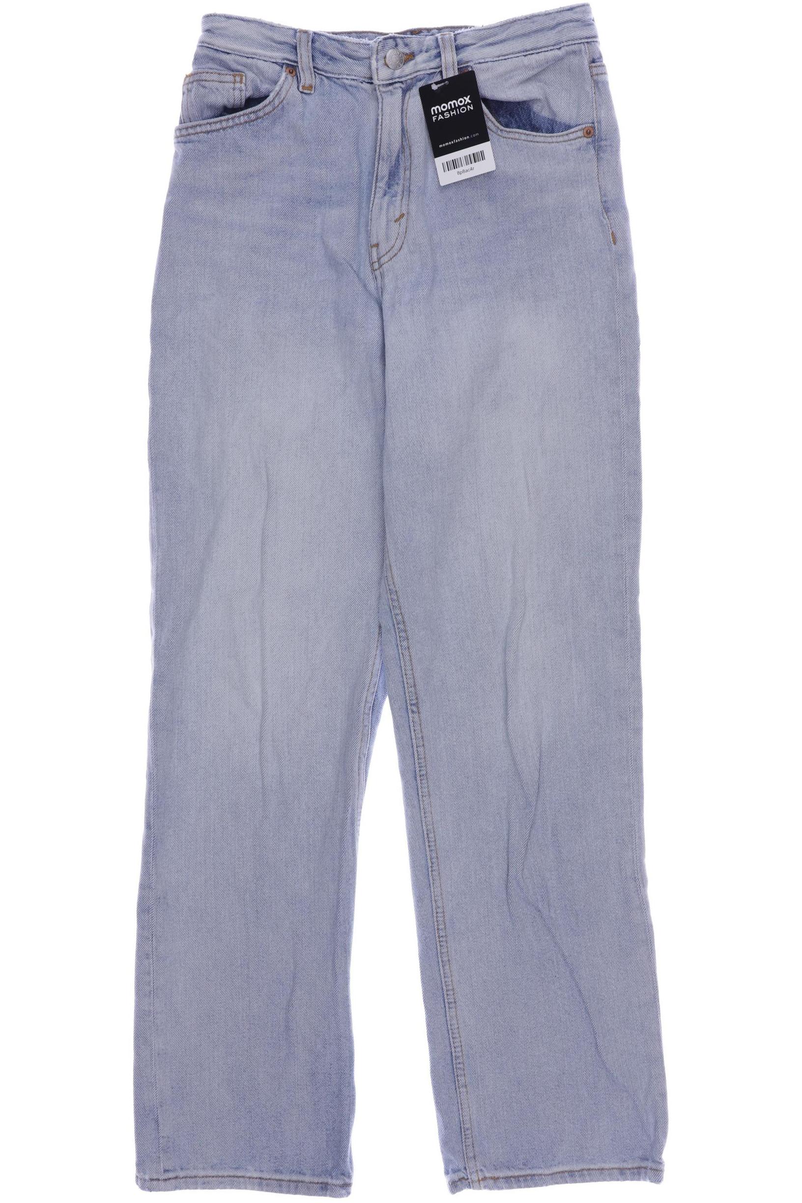 

MONKI Damen Jeans, hellblau