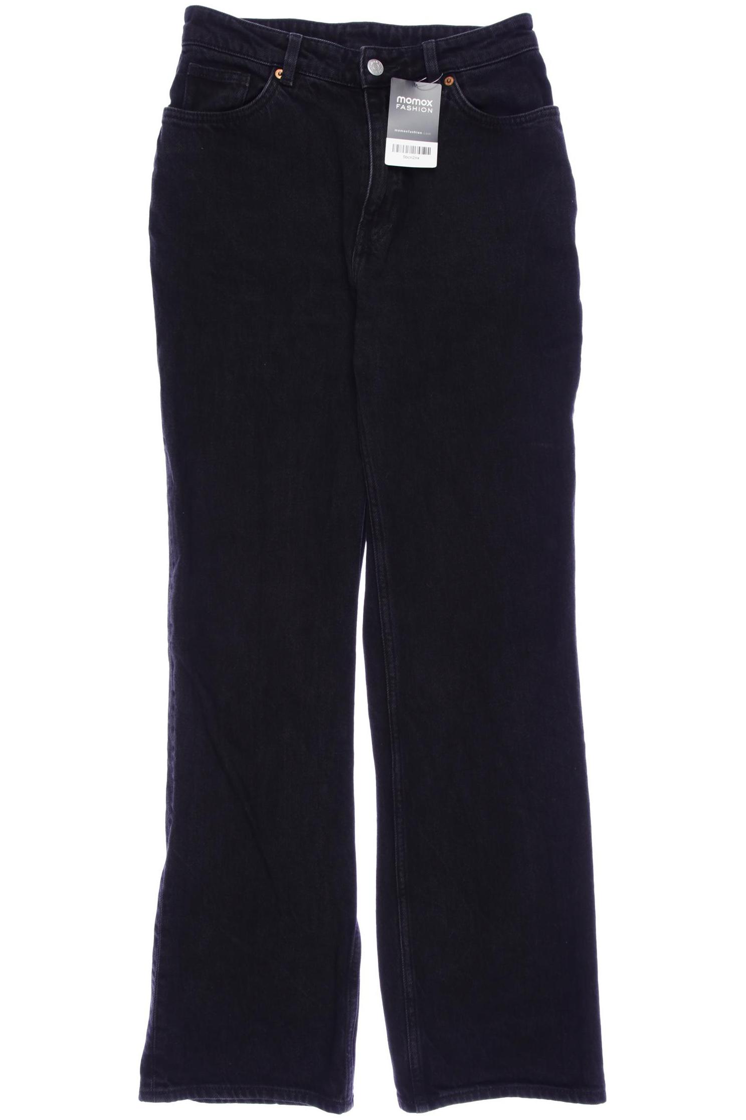 

Monki Damen Jeans, schwarz, Gr. 27