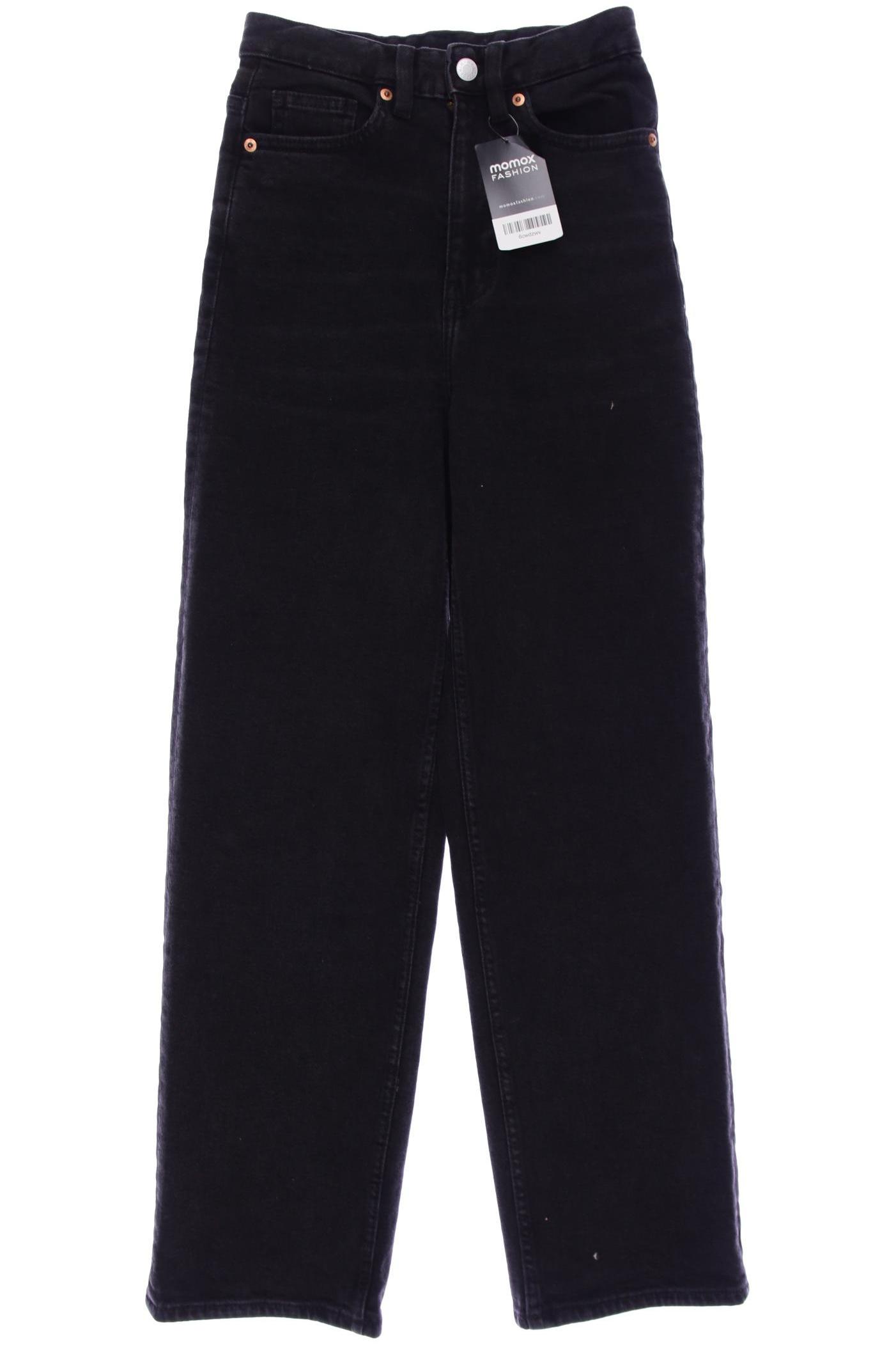 

MONKI Damen Jeans, schwarz
