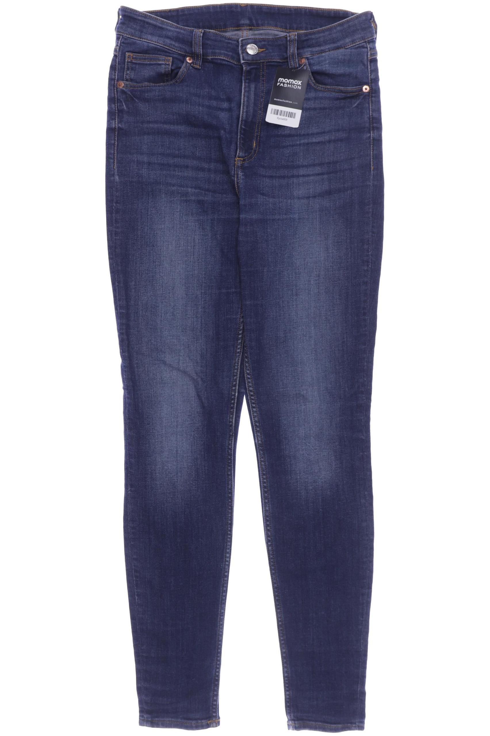 

MONKI Damen Jeans, blau