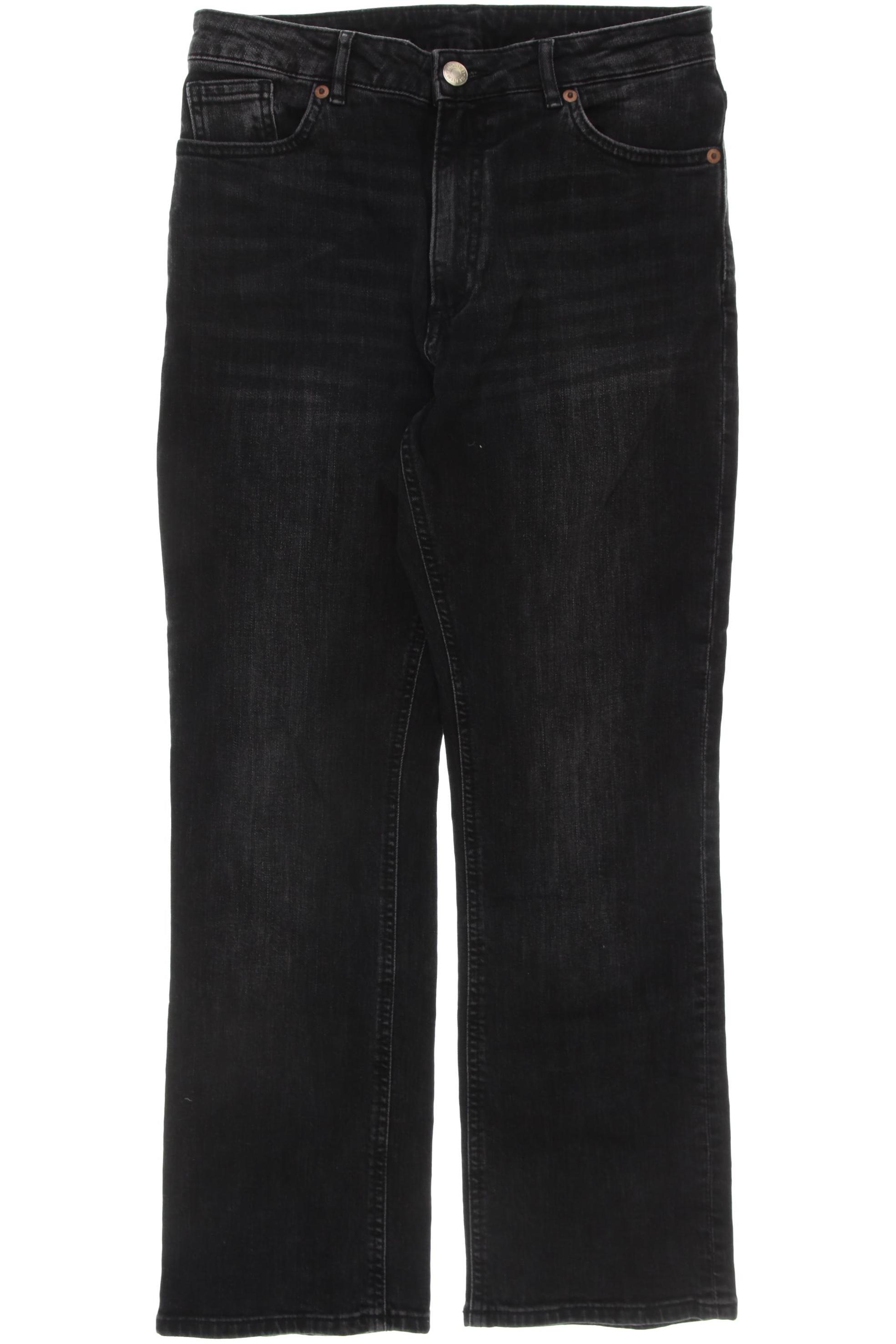 

Monki Damen Jeans, schwarz, Gr. 28