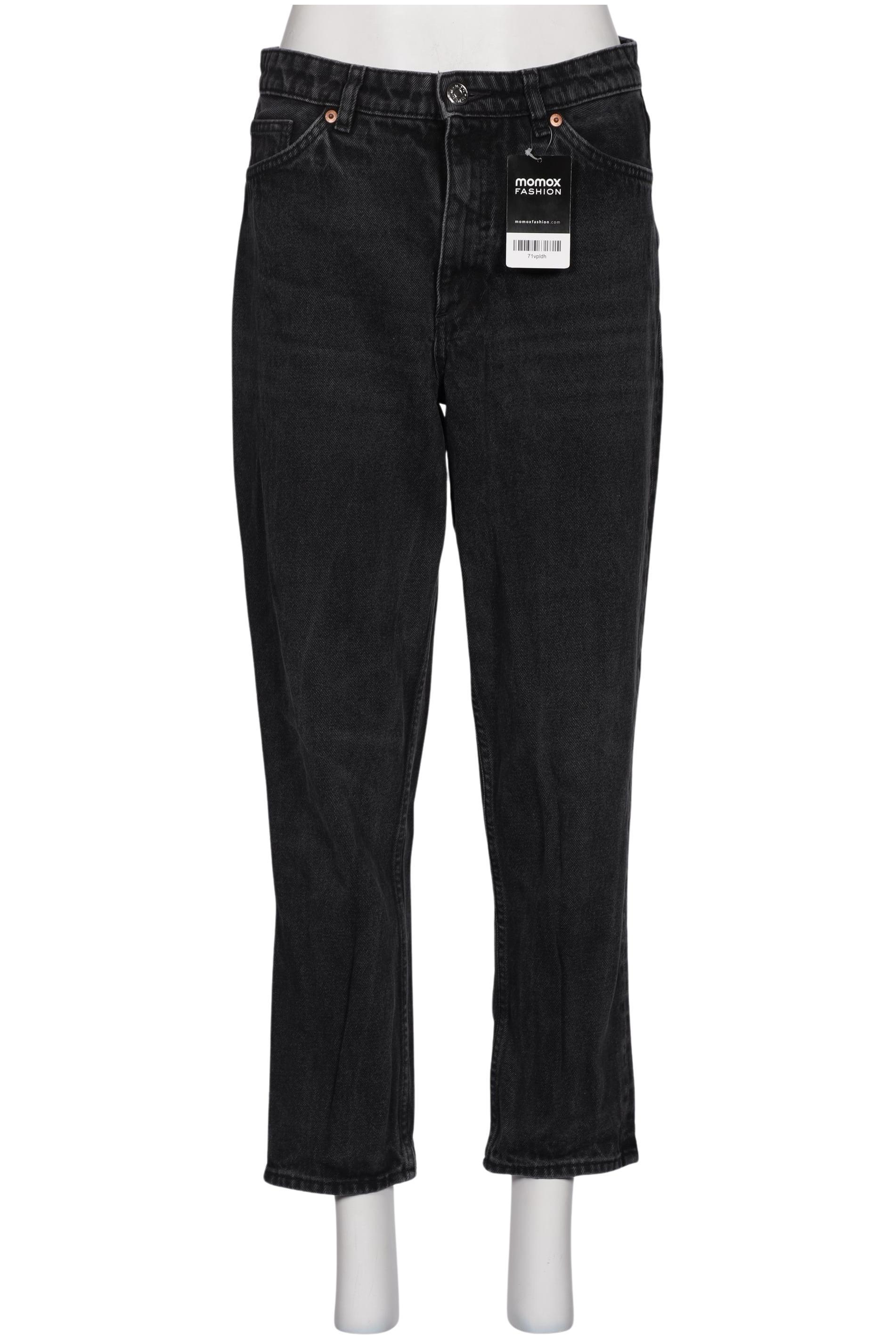 

Monki Damen Jeans, schwarz, Gr. 30