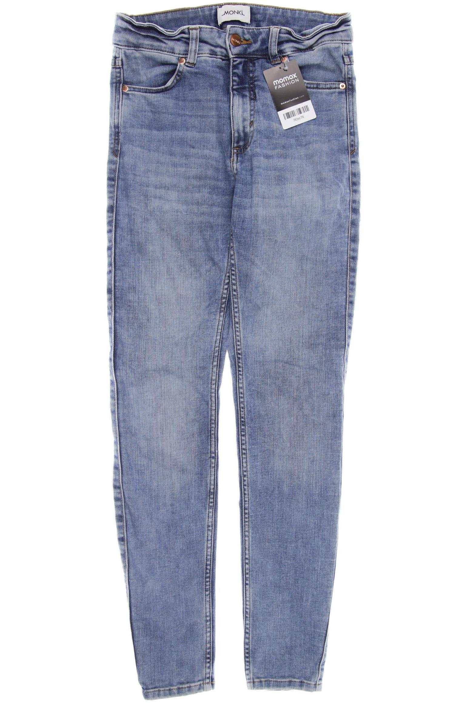 

MONKI Damen Jeans, hellblau