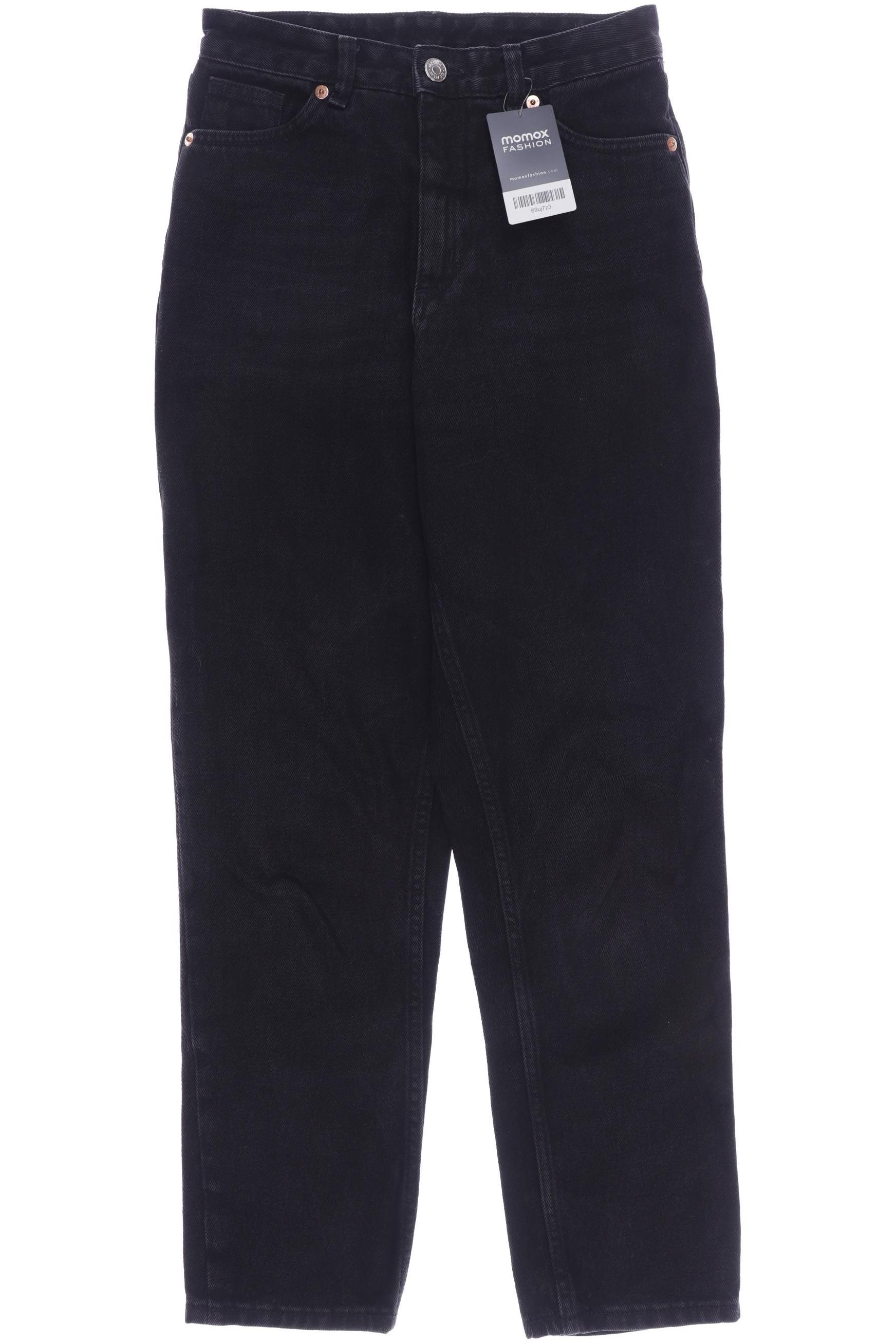 

MONKI Damen Jeans, schwarz