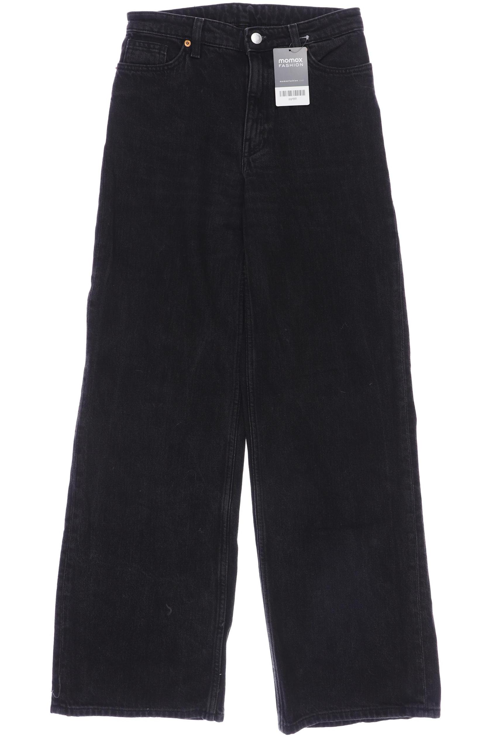 

MONKI Damen Jeans, schwarz
