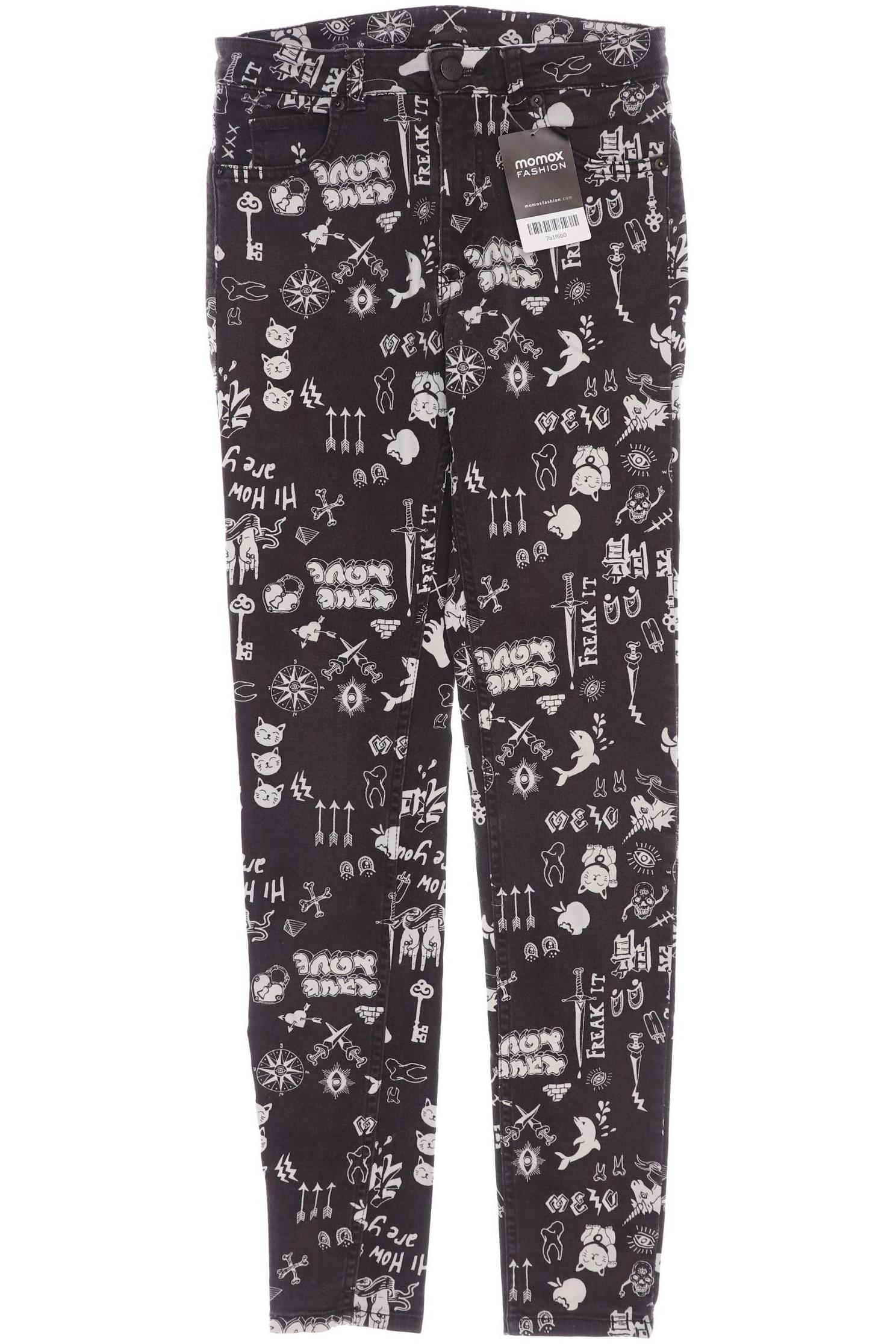 

Monki Damen Jeans, grau, Gr. 34