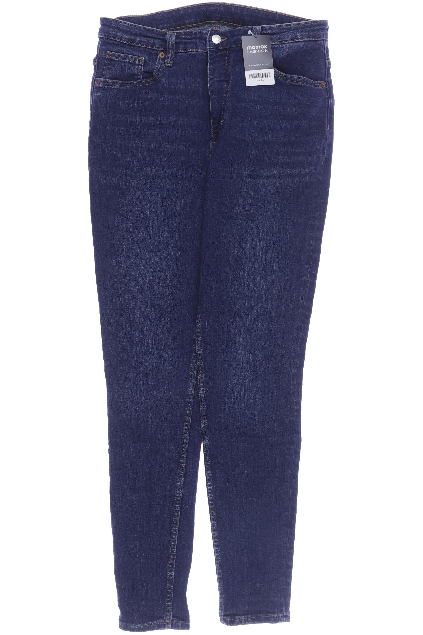 

MONKI Damen Jeans, marineblau