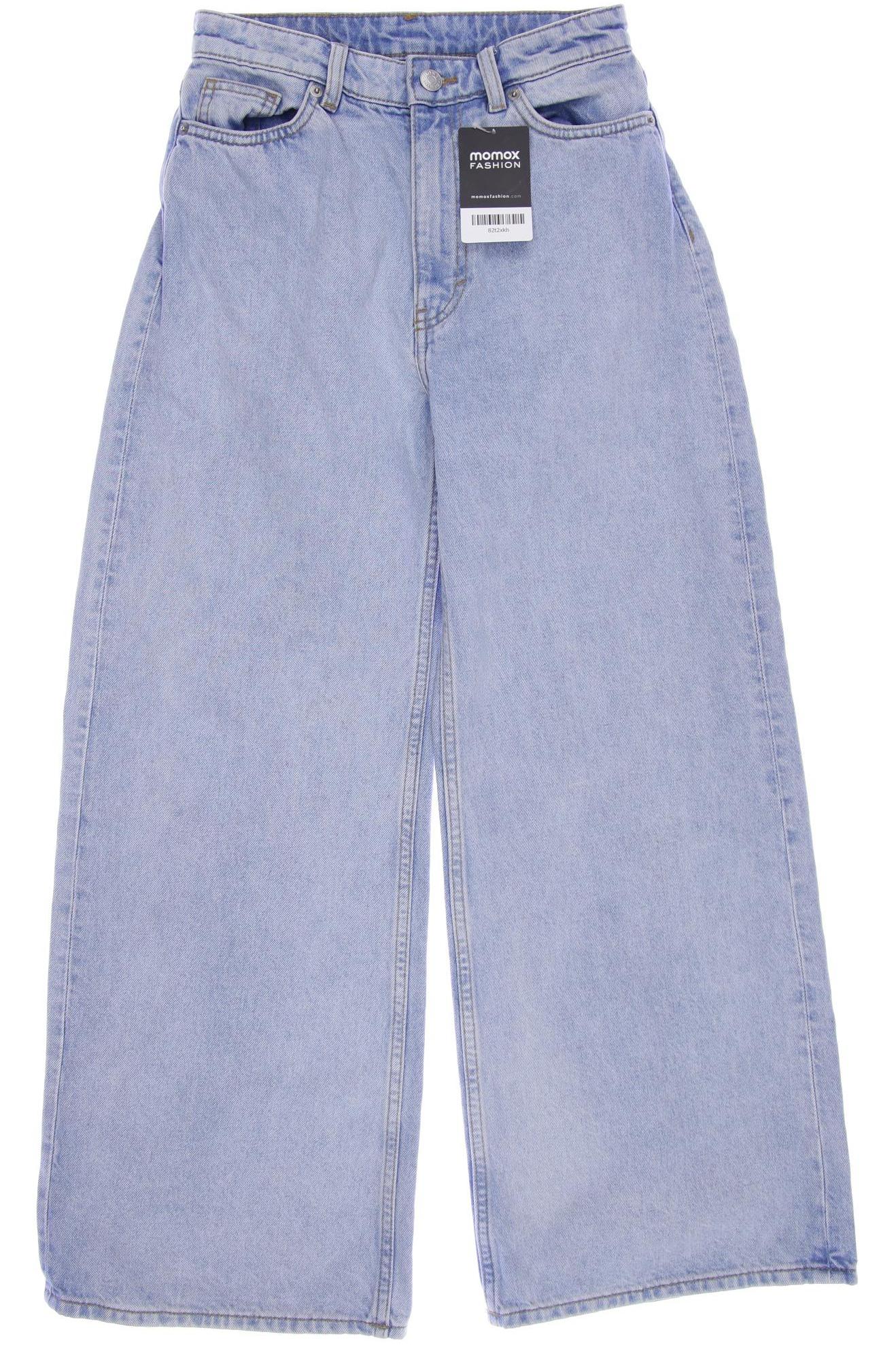 

MONKI Damen Jeans, hellblau