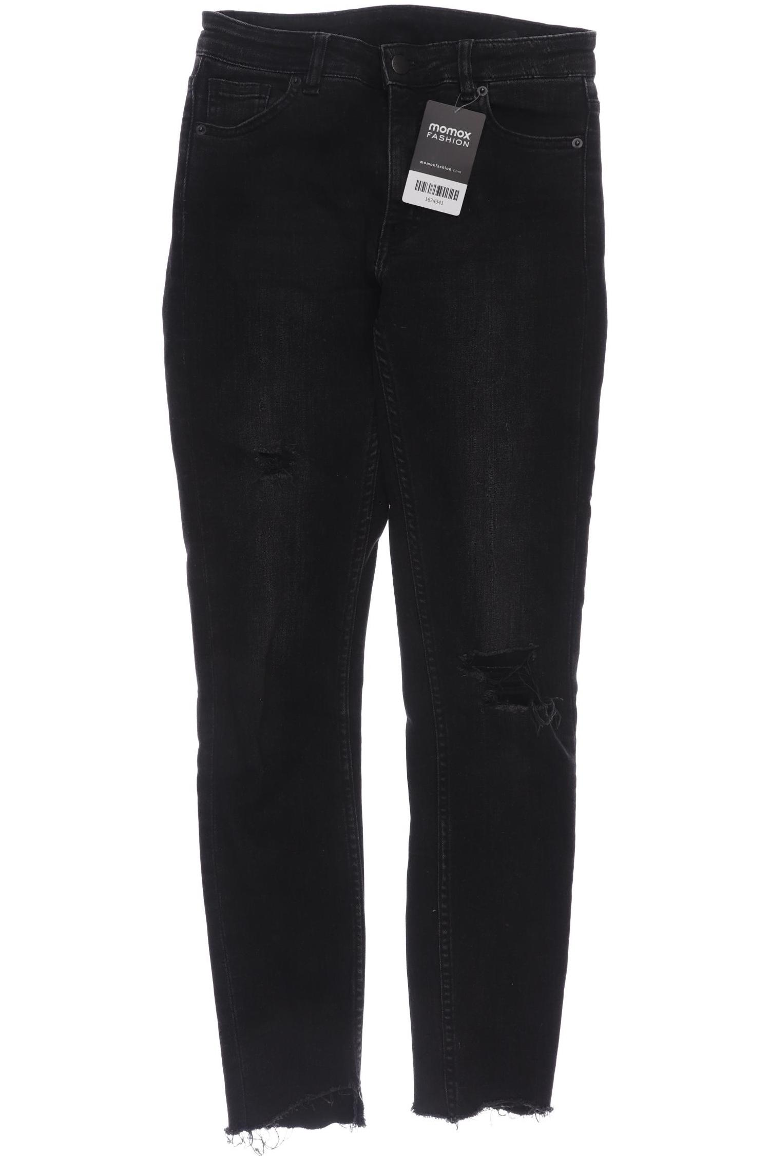 

MONKI Damen Jeans, schwarz