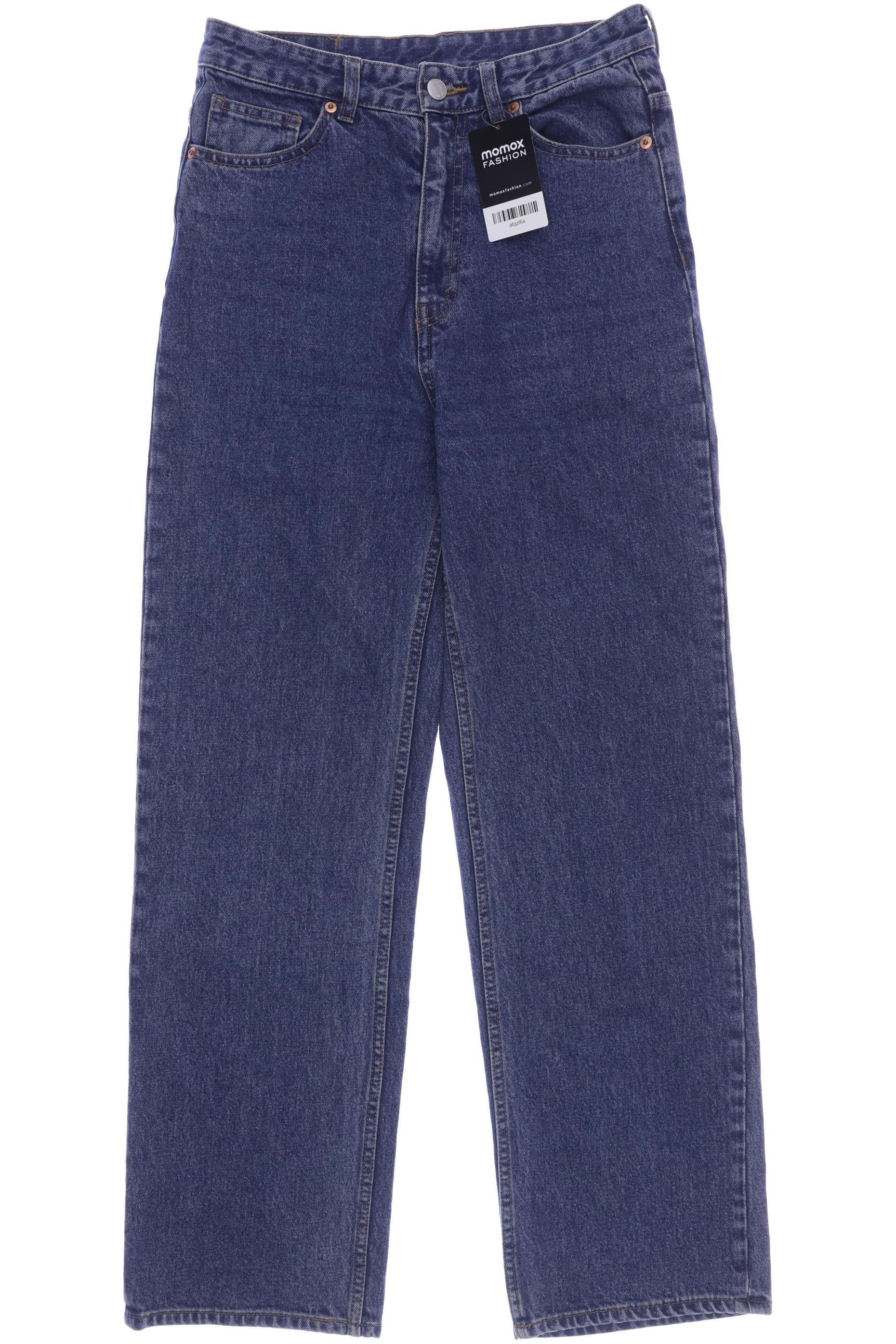 

MONKI Damen Jeans, blau