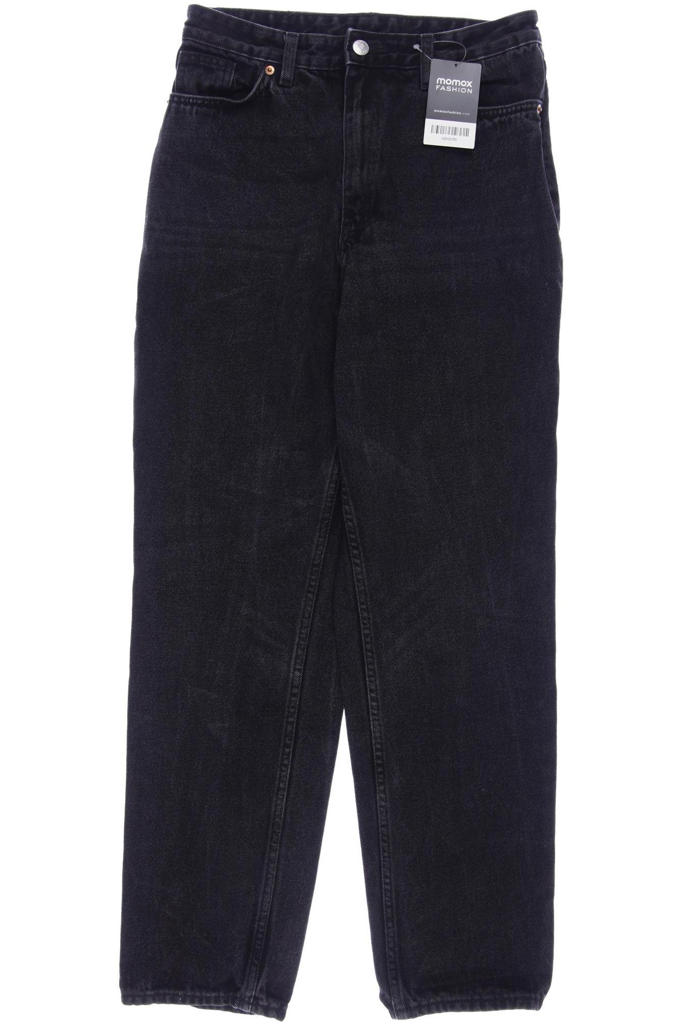 

MONKI Damen Jeans, schwarz