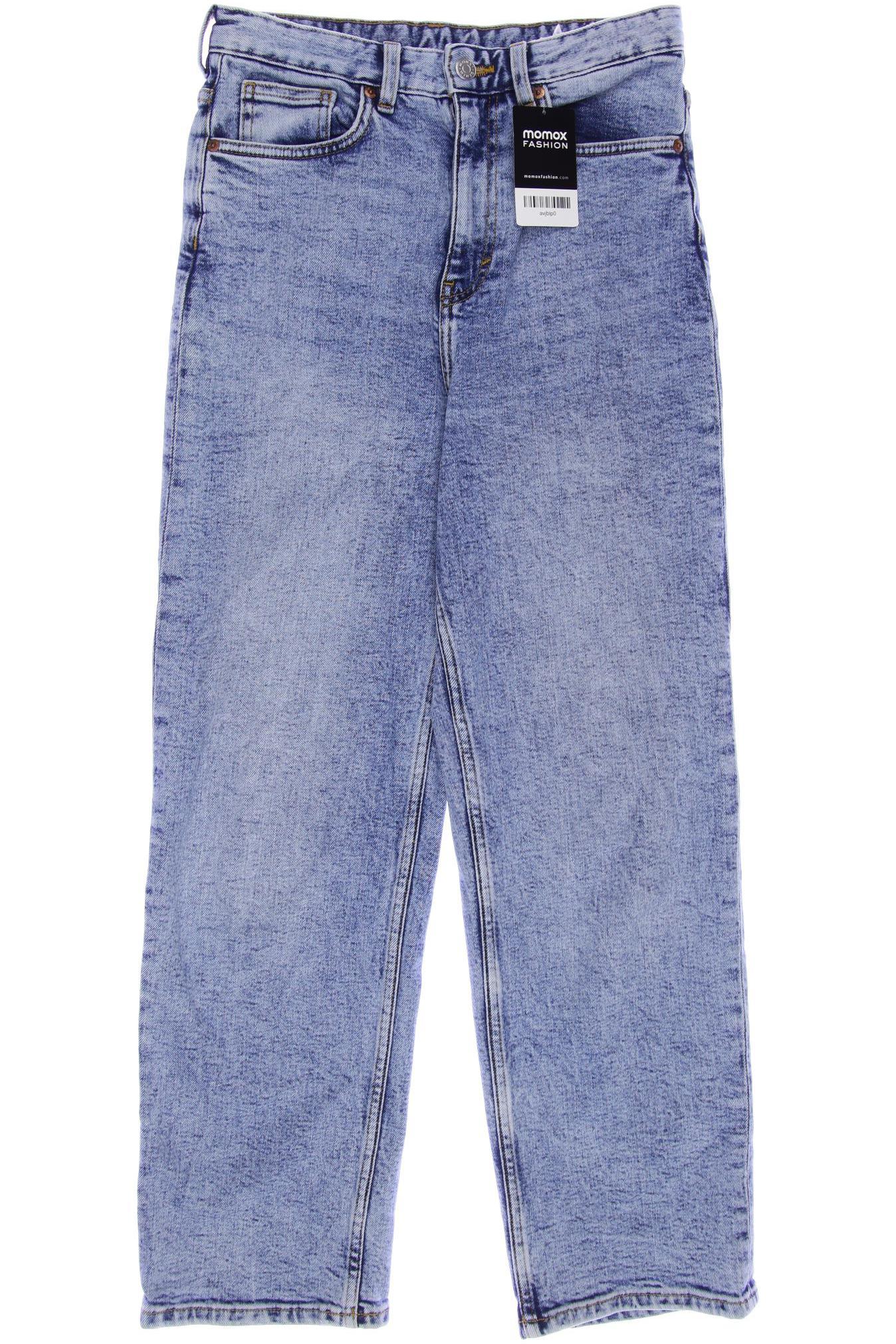 

MONKI Damen Jeans, blau