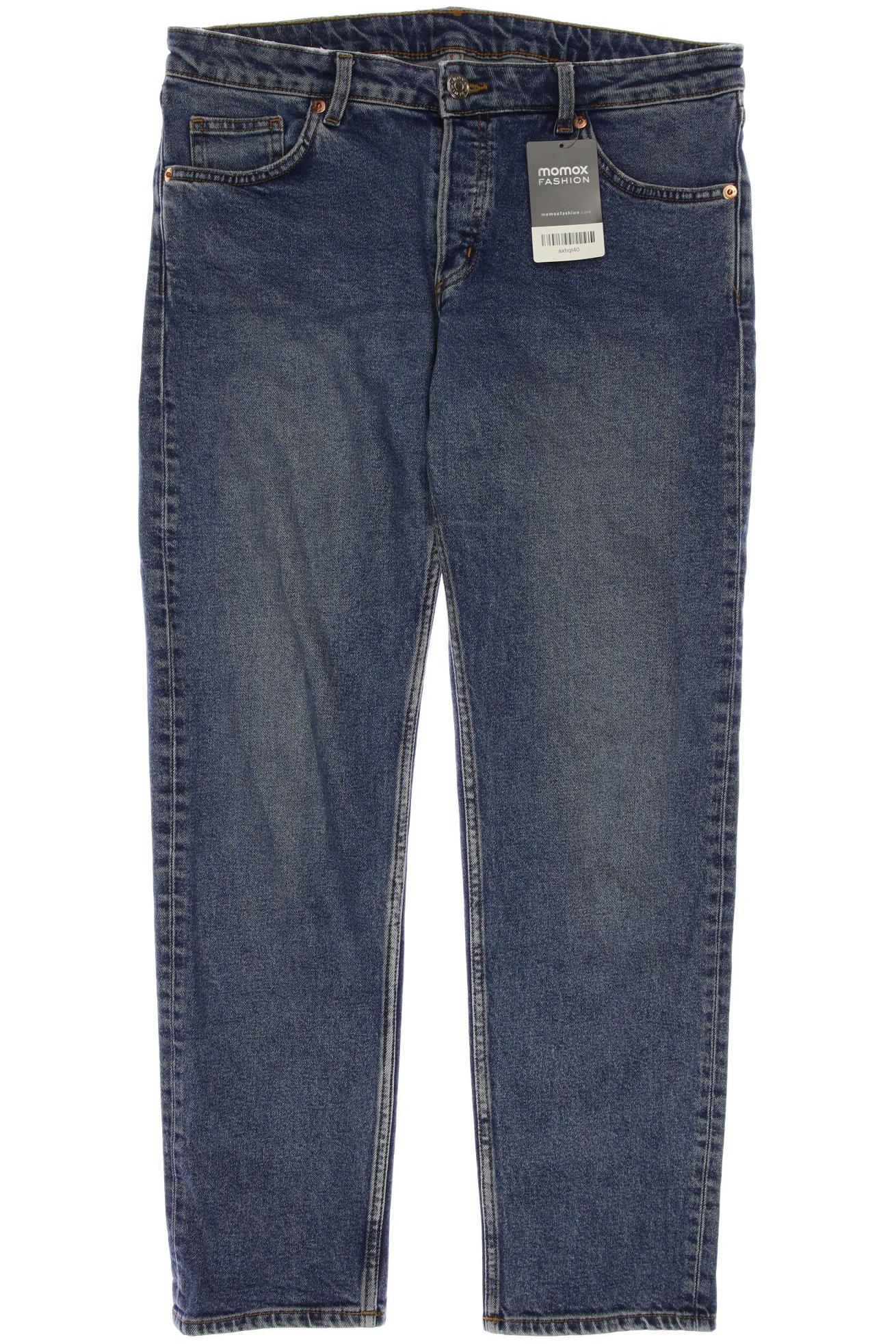 

MONKI Damen Jeans, blau