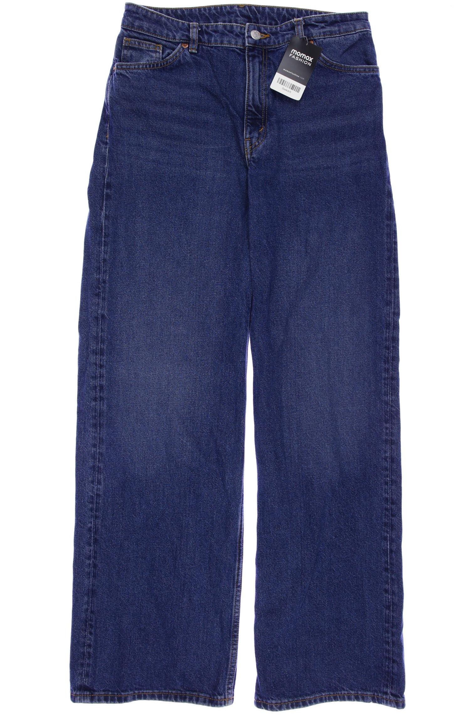 

MONKI Damen Jeans, blau