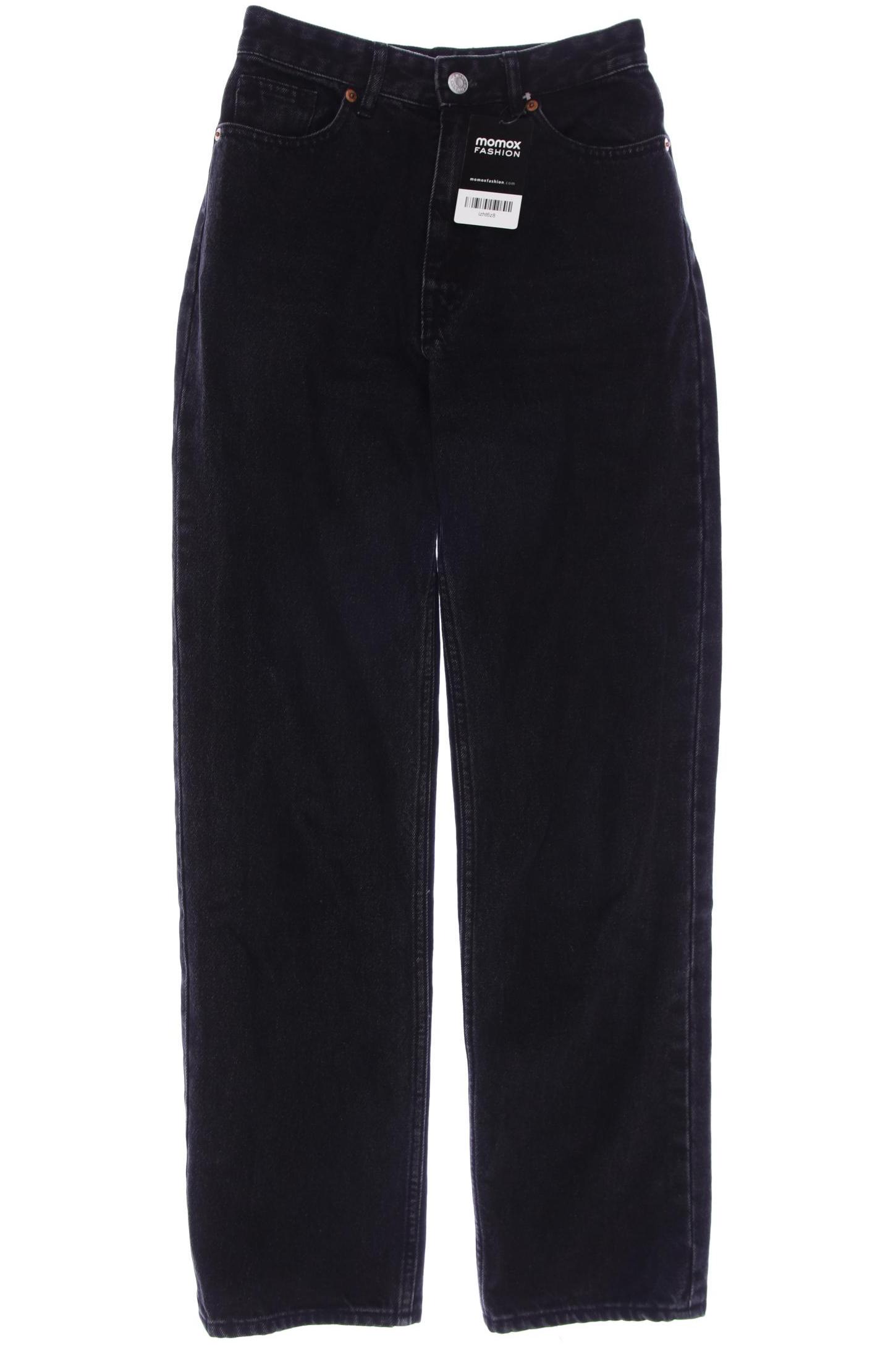 

Monki Damen Jeans, schwarz, Gr. 25