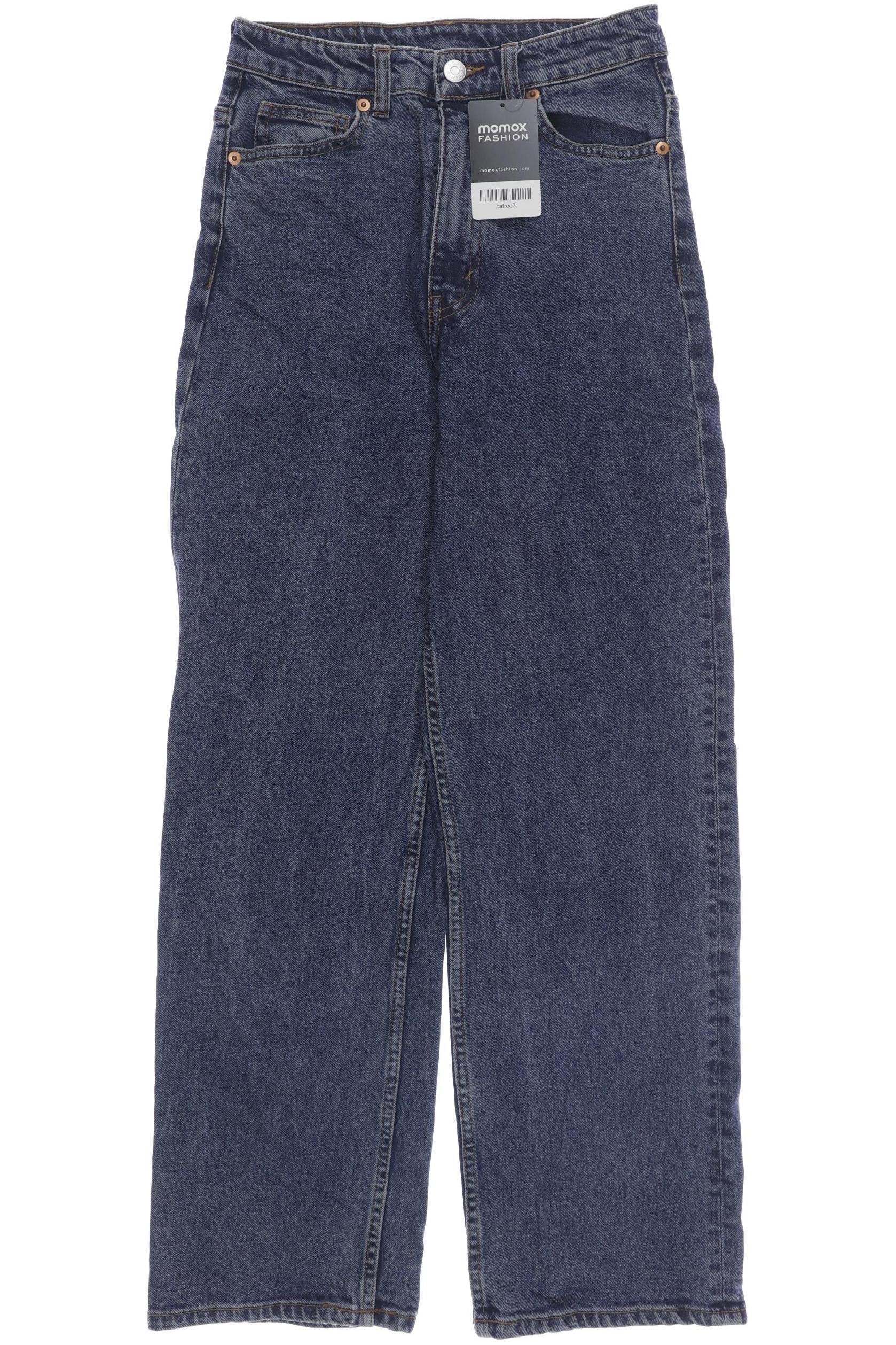 

MONKI Damen Jeans, blau