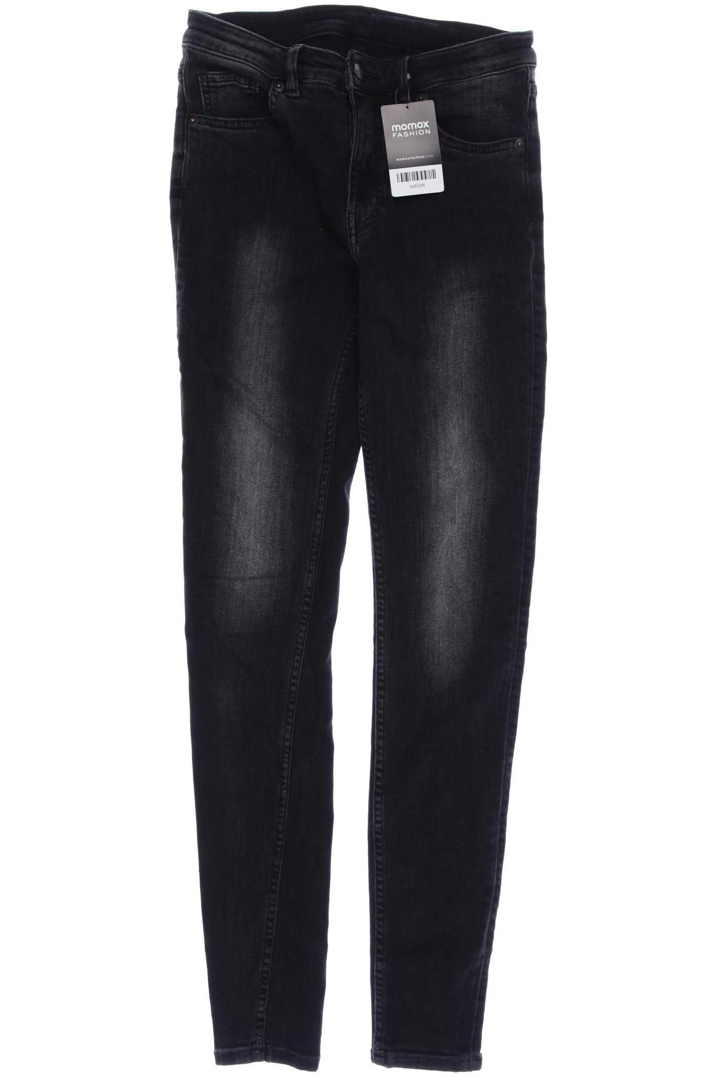 

Monki Damen Jeans, schwarz, Gr. 28