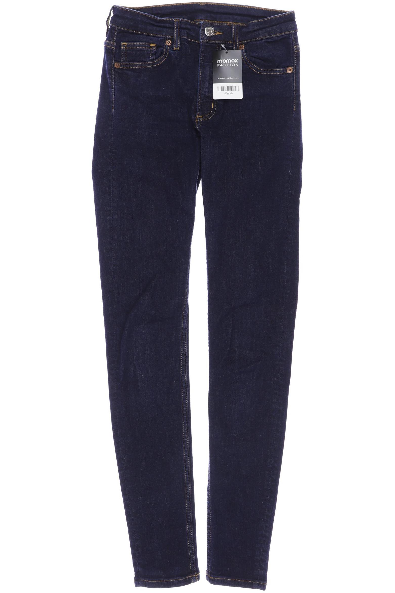

MONKI Damen Jeans, marineblau
