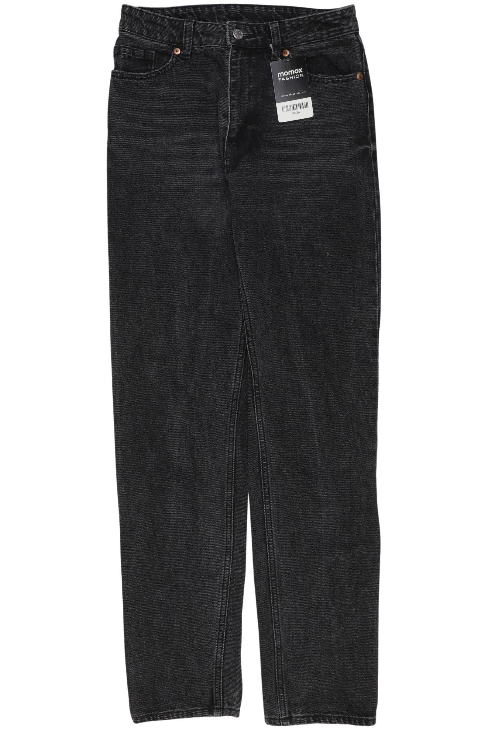 

Monki Damen Jeans, schwarz, Gr. 26