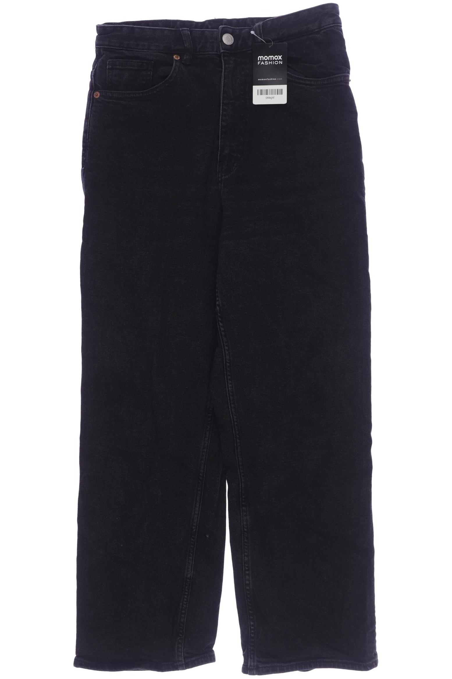 

Monki Damen Jeans, schwarz, Gr. 30