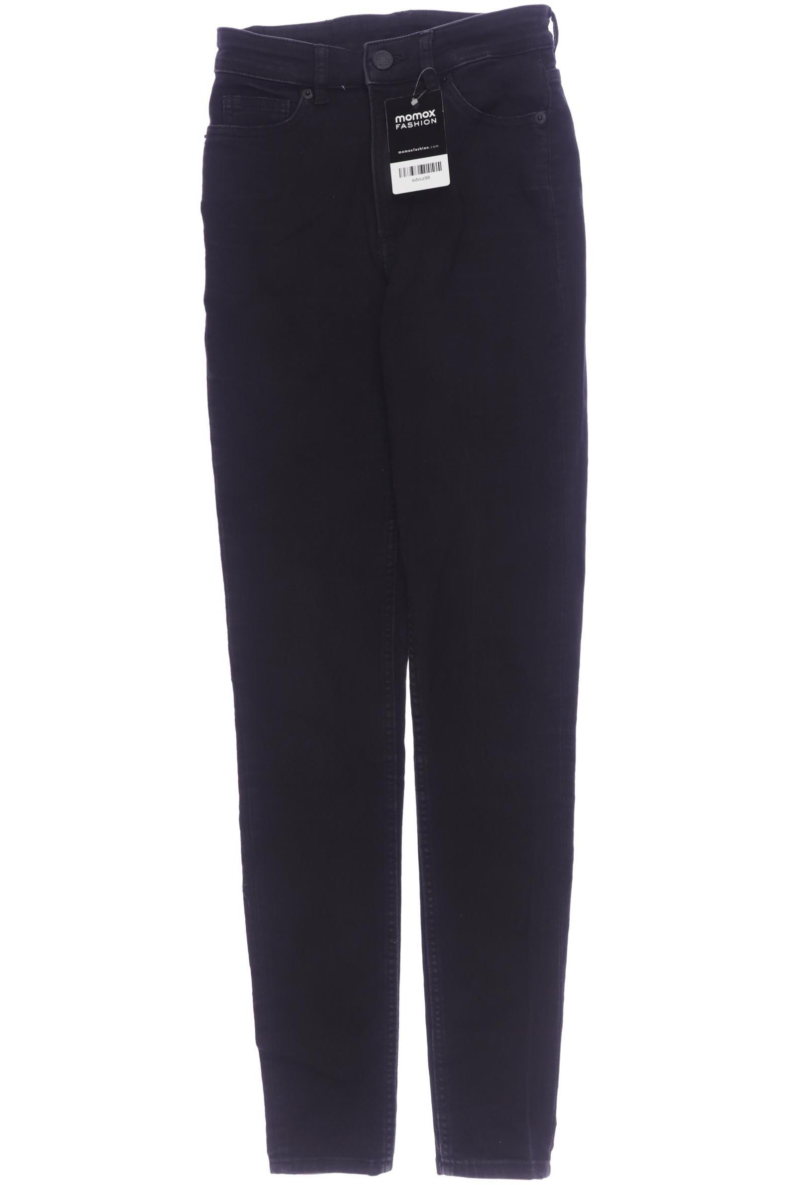 

Monki Damen Jeans, schwarz, Gr. 26