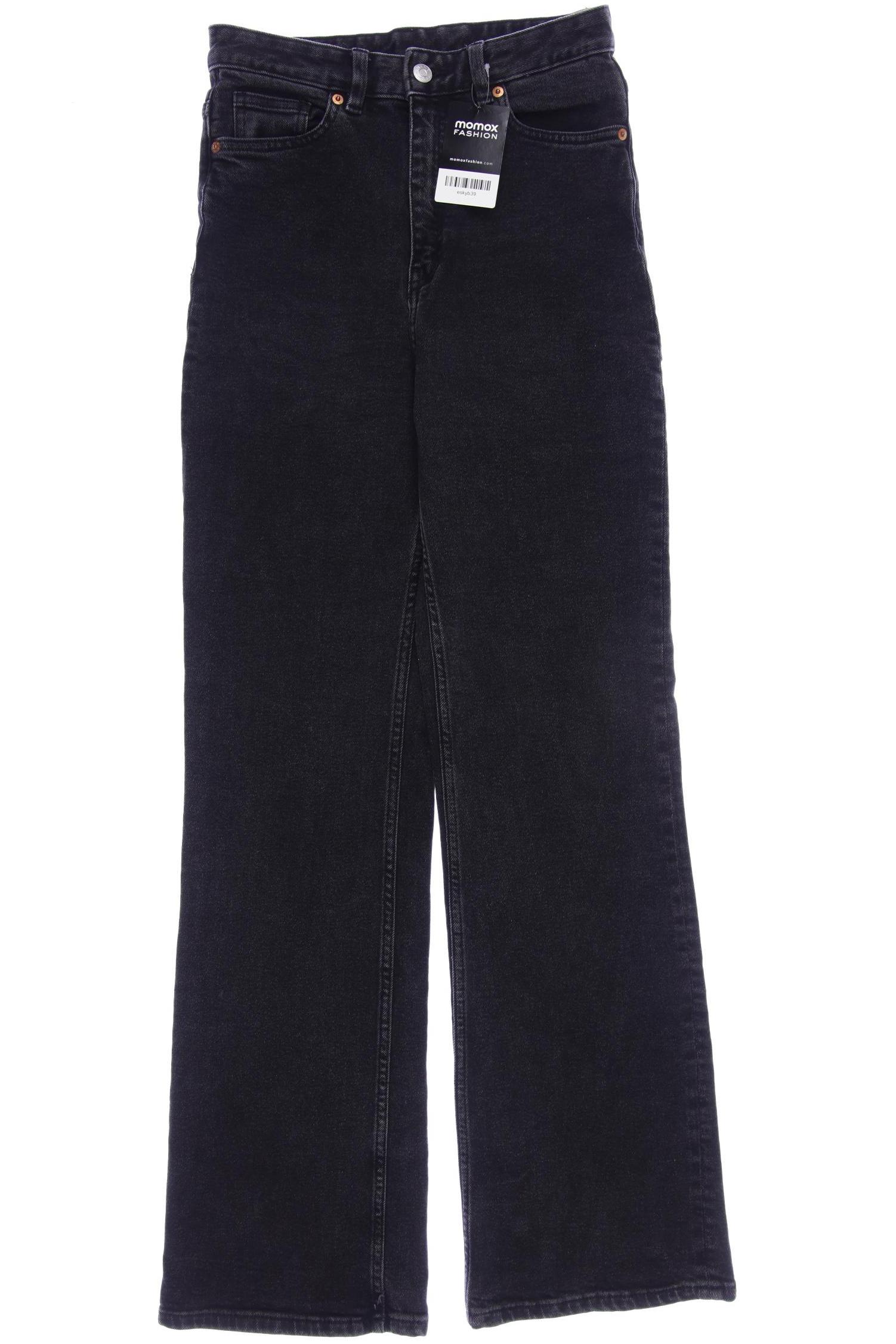 

MONKI Damen Jeans, schwarz