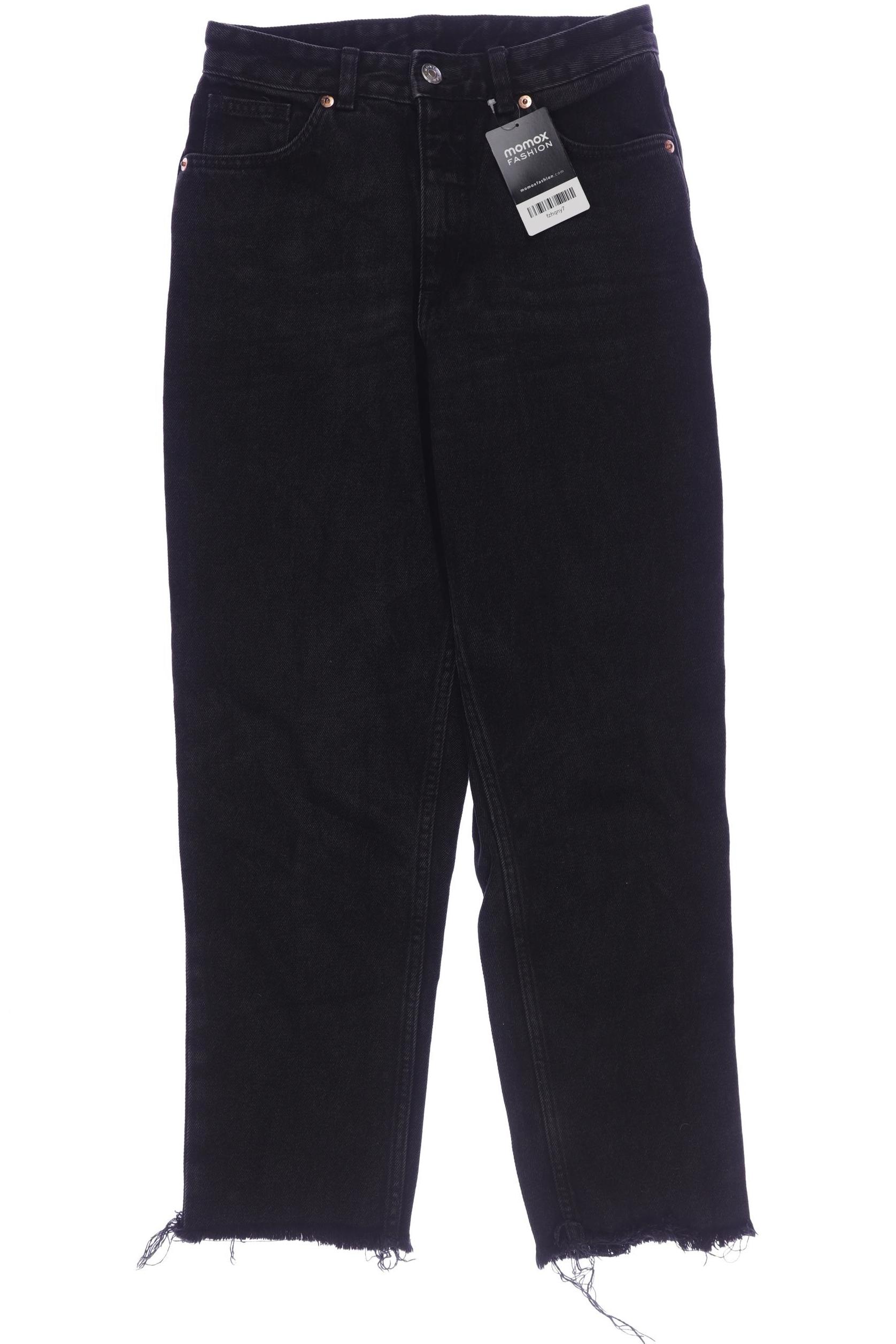 

Monki Damen Jeans, schwarz, Gr. 27