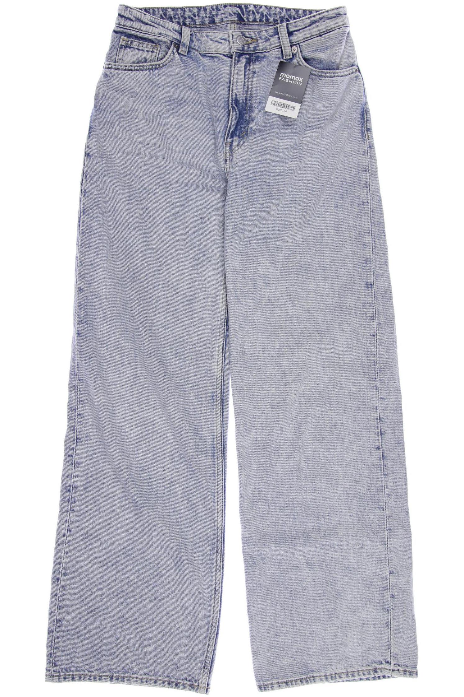 

MONKI Damen Jeans, blau